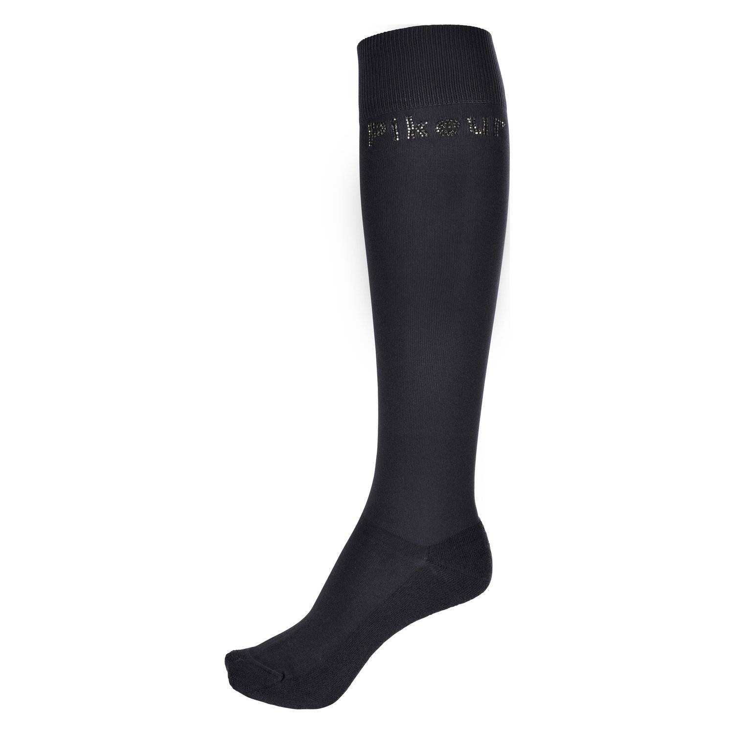 PIKEUR Kniestrümpfe mit Rhinestuds – Ansicht 1