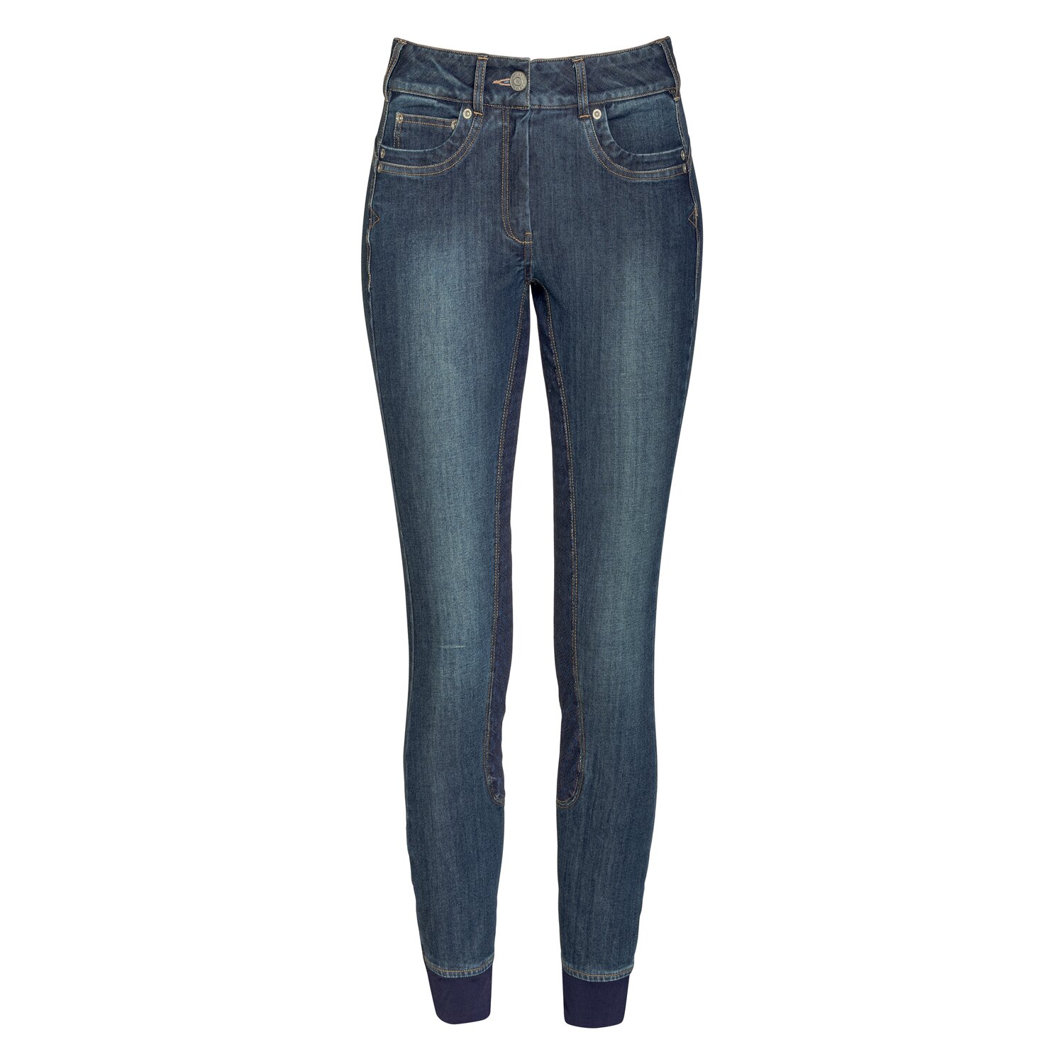 ARIAT Vollbesatz-Reithose Halo Denim – Ansicht 1