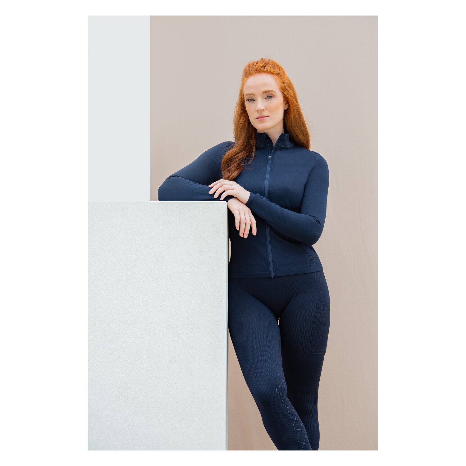 ESKADRON Classic Sports Zip-Shirt Seamless – Ansicht 6