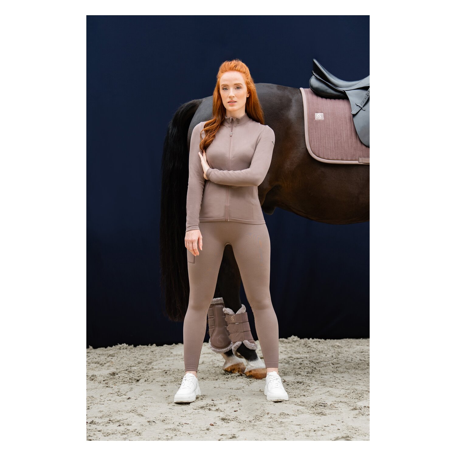 ESKADRON Classic Sports Zip-Shirt Seamless – Ansicht 3