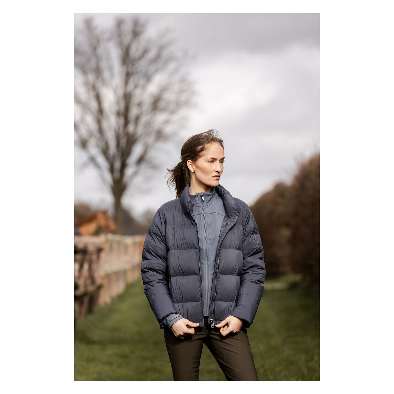 ARIAT Gesäßeinsatz-Reithose Tri Factor Frost &ndash; Ansicht 5