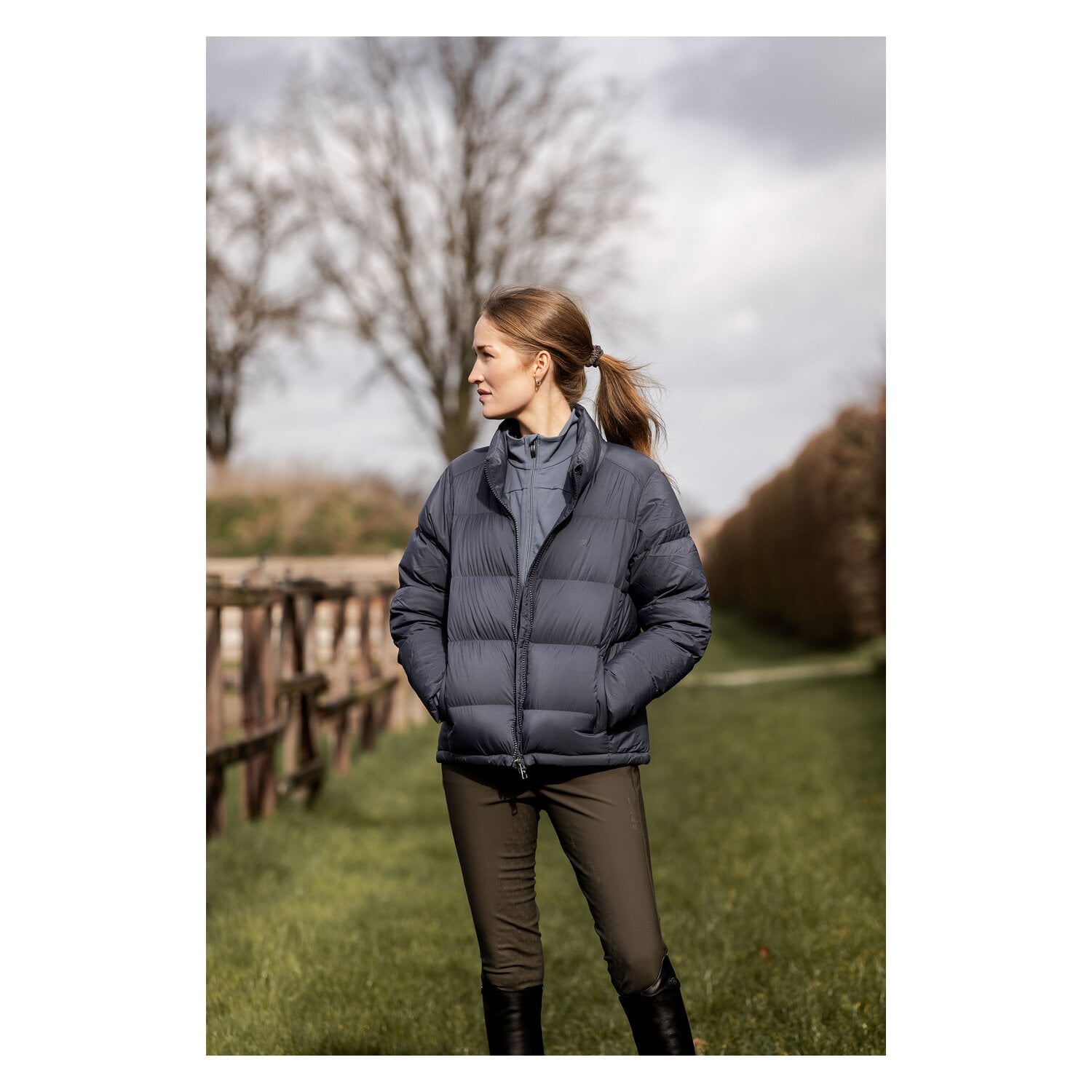 ARIAT Gesäßeinsatz-Reithose Tri Factor Frost &ndash; Ansicht 1