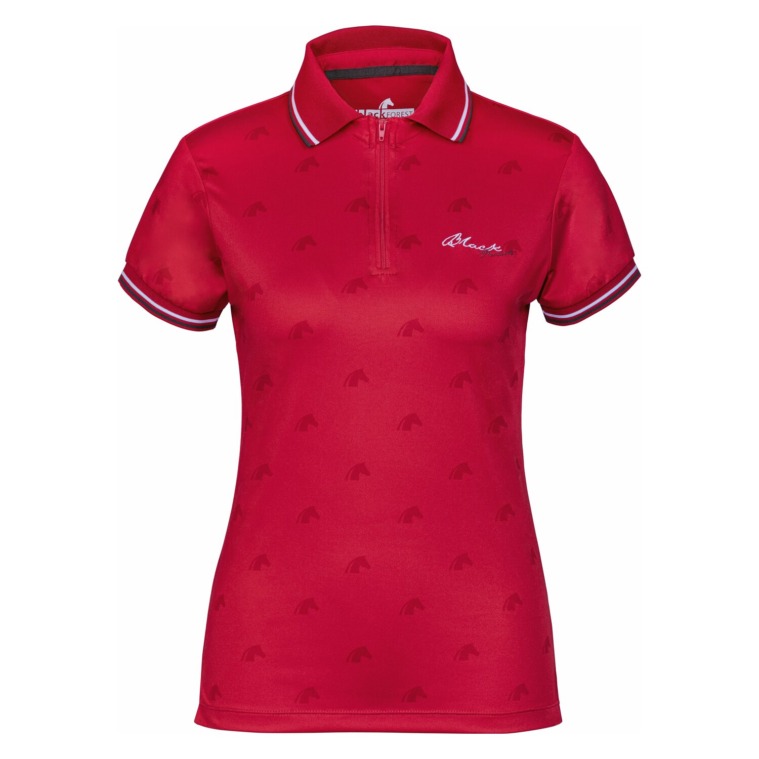 black forest Poloshirt Allover – Ansicht 1