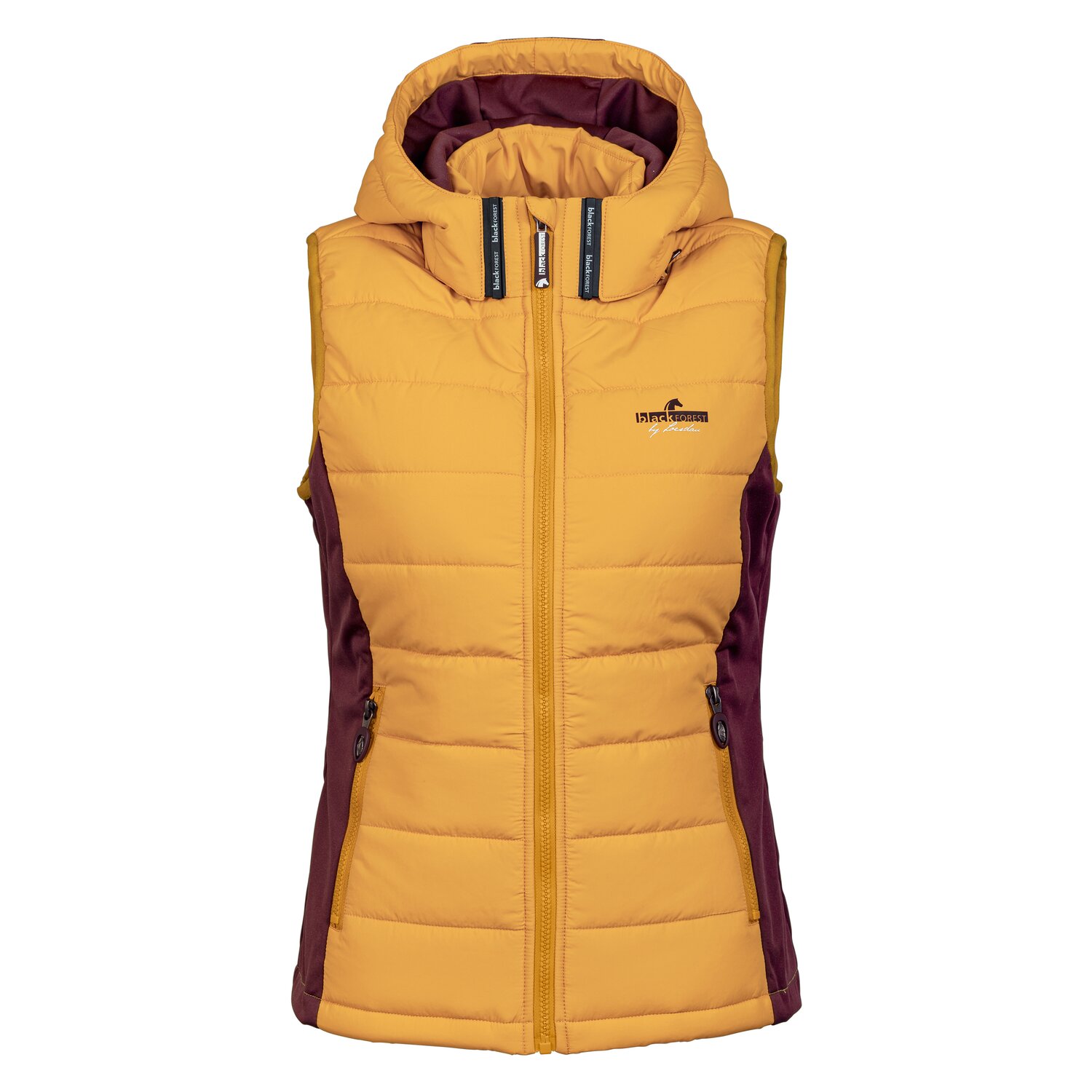 black forest Materialmix-Steppweste – Ansicht 1