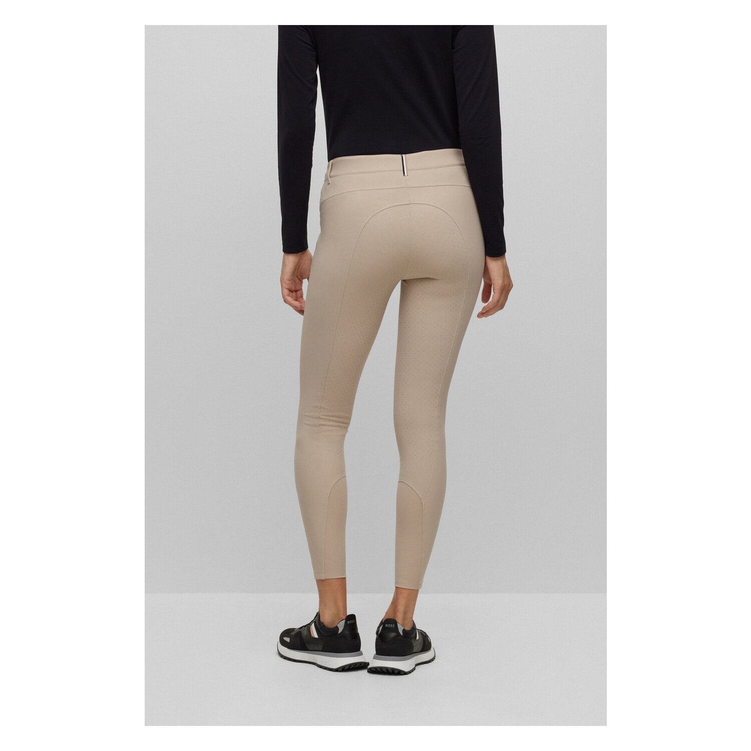 BOSS EQUESTRIAN Grip-Vollbesatz-Reithose Heather – Ansicht 3