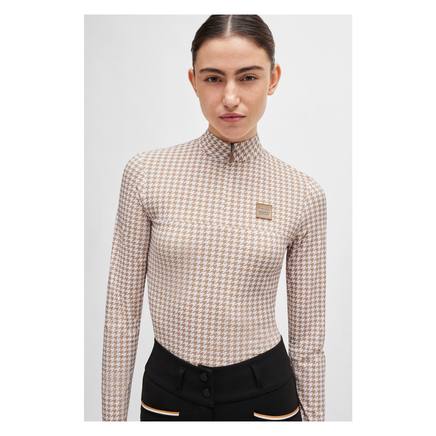BOSS EQUESTRIAN Trainingsshirt Rachel Houndstooth – Ansicht 6