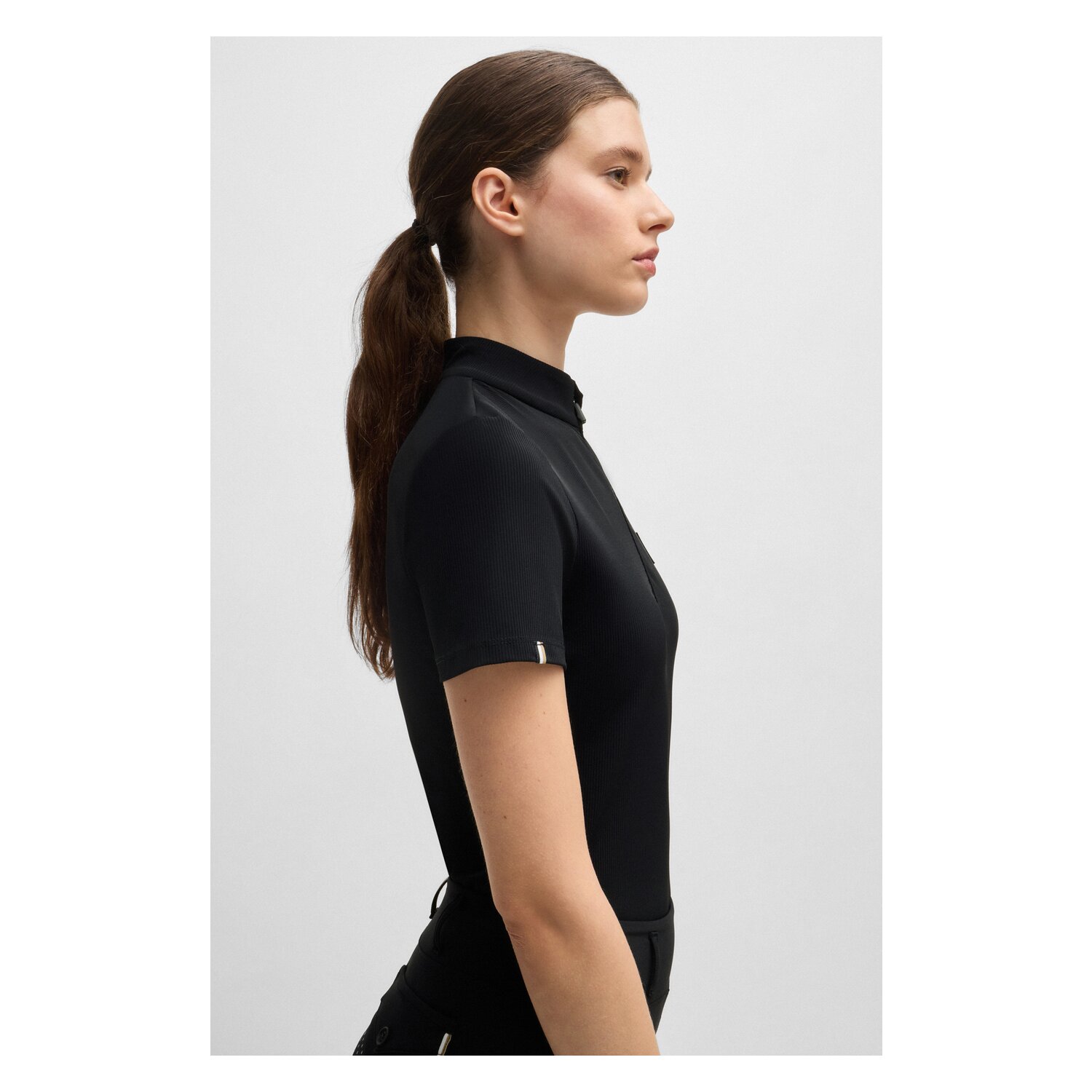 BOSS EQUESTRIAN Trainings Shirt Stripes Maira – Ansicht 4