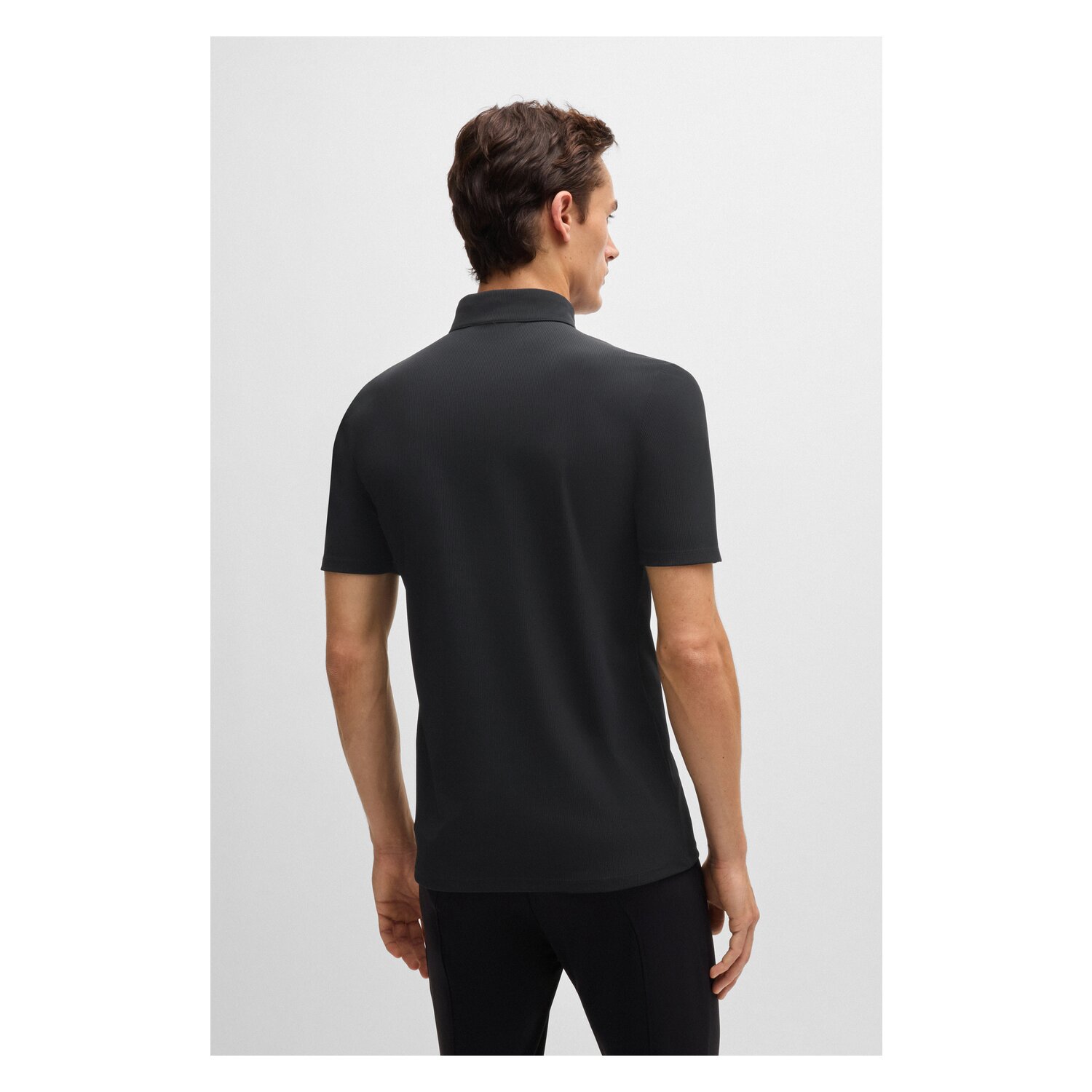 BOSS EQUESTRIAN Trainings Shirt Stripes Matt – Ansicht 3