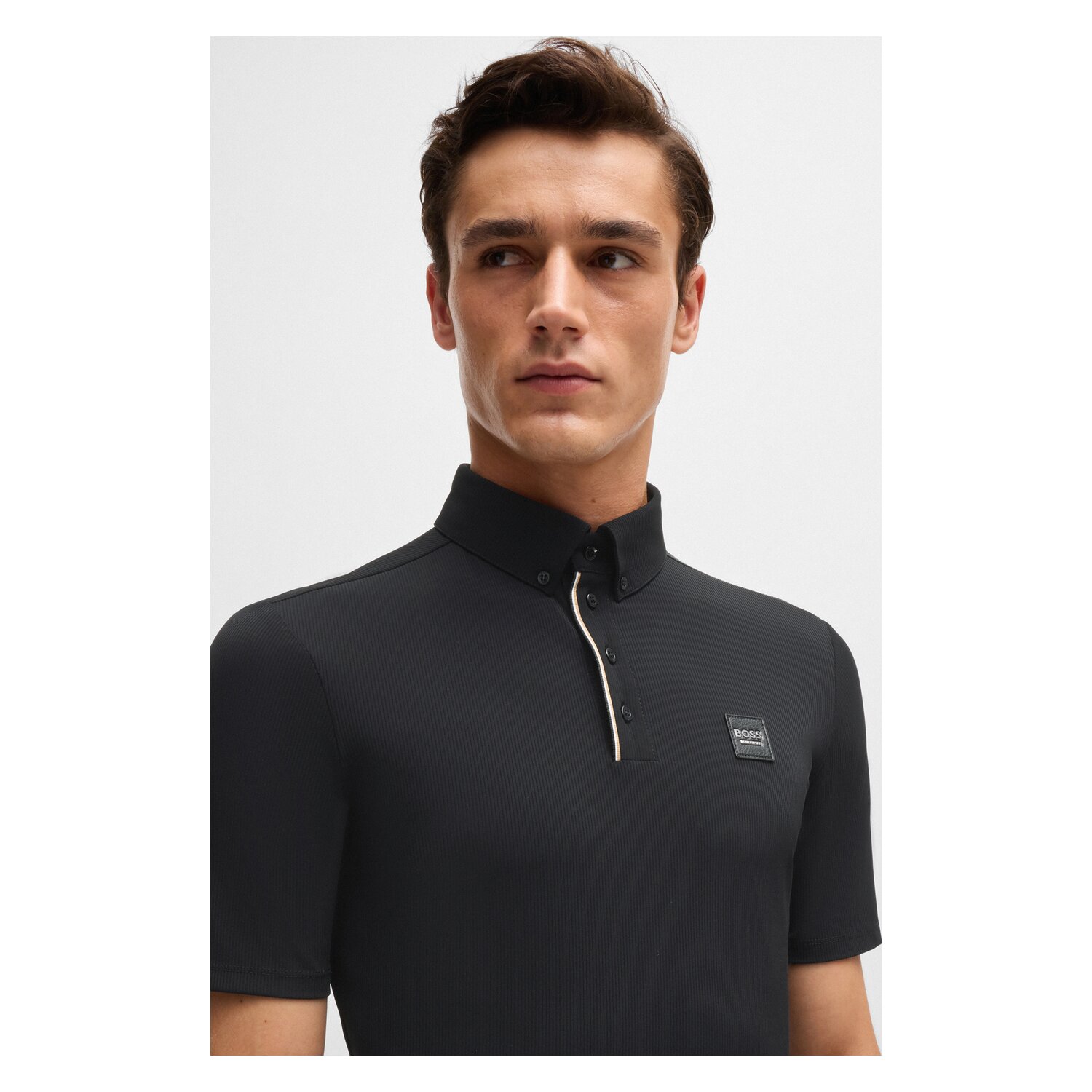 BOSS EQUESTRIAN Trainings Shirt Stripes Matt – Ansicht 5