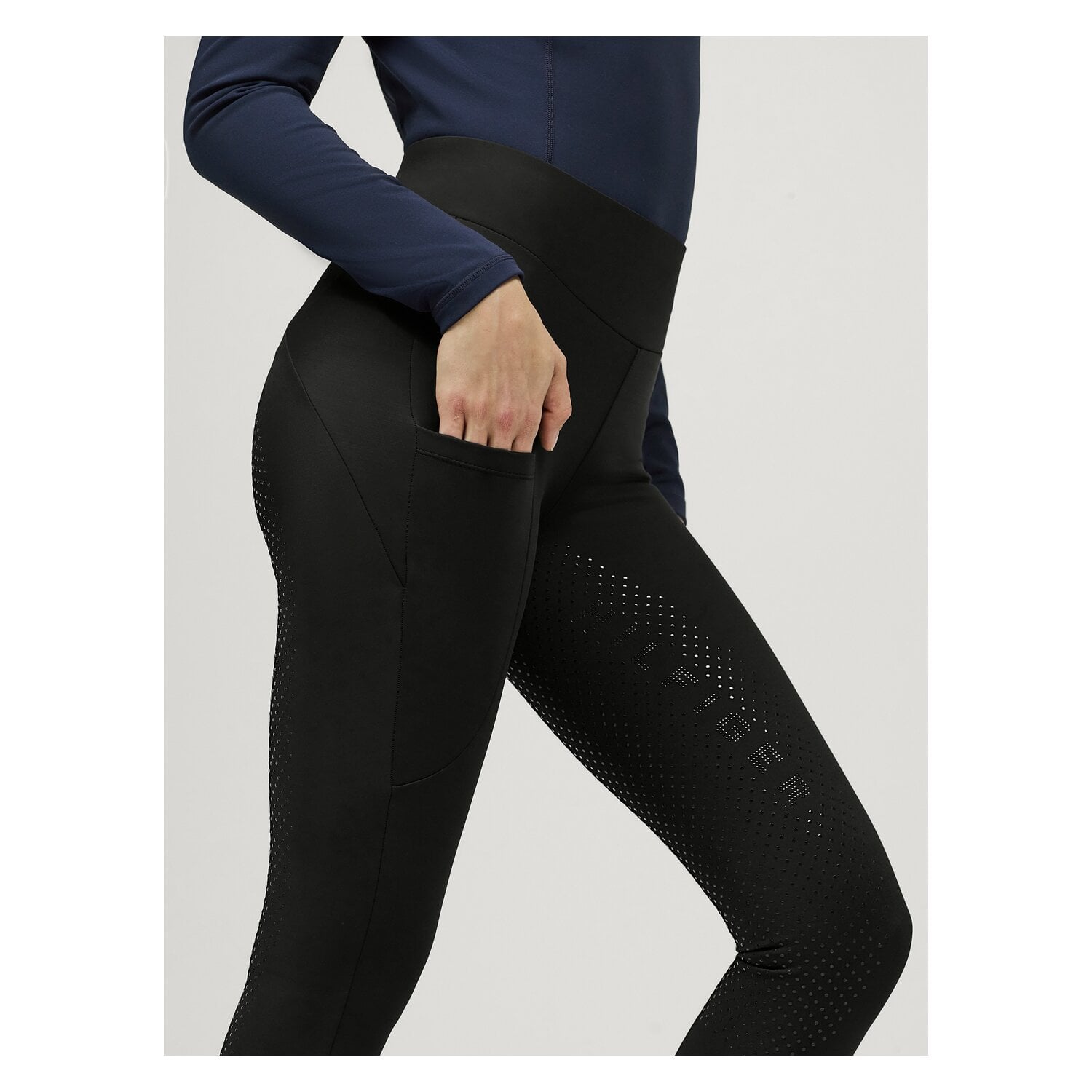 TOMMY HILFIGER EQUESTRIAN Winter-Reitleggings Full Grip Elmira Strass &ndash; Ansicht 7