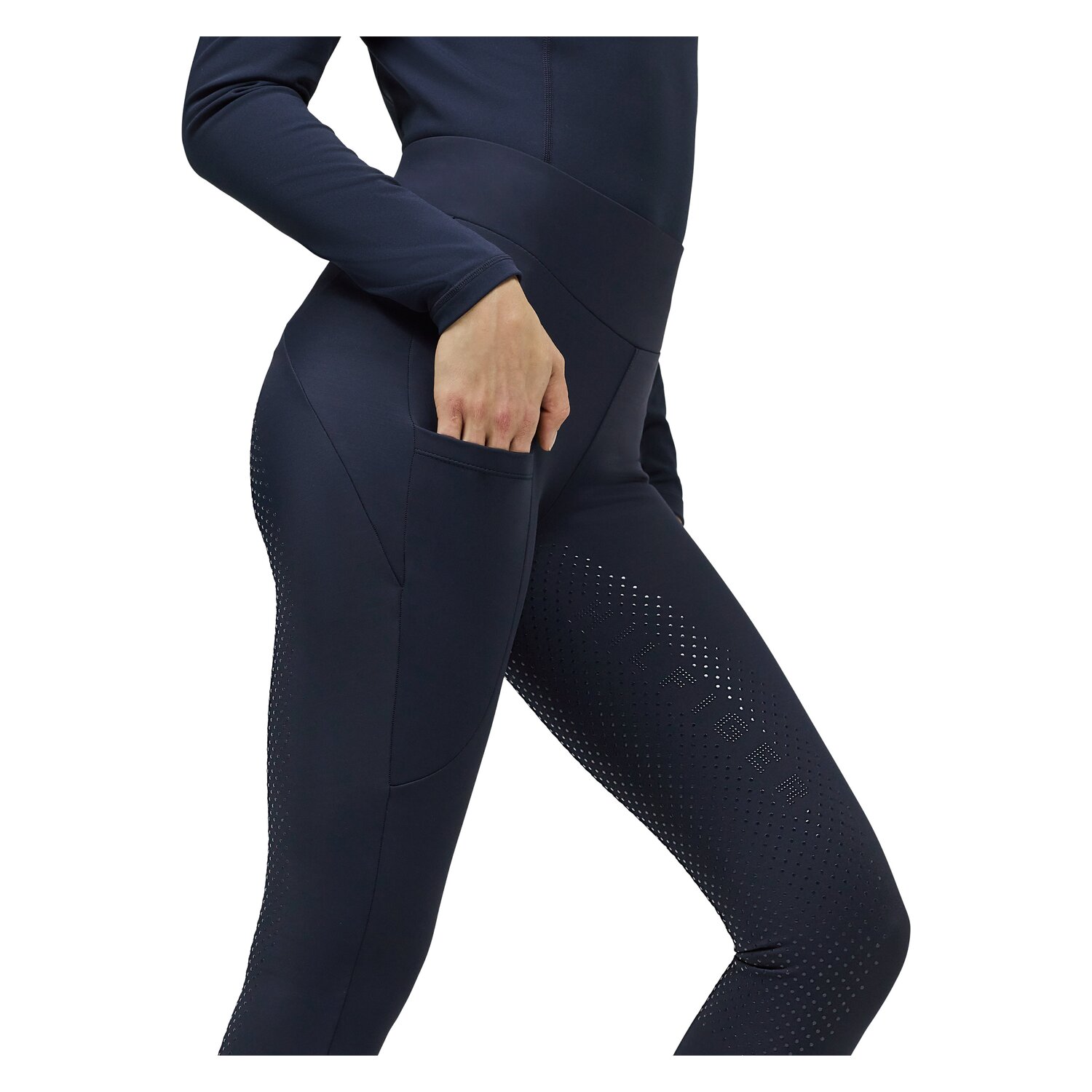 TOMMY HILFIGER EQUESTRIAN Winter-Reitleggings Full Grip Elmira Strass – Ansicht 5