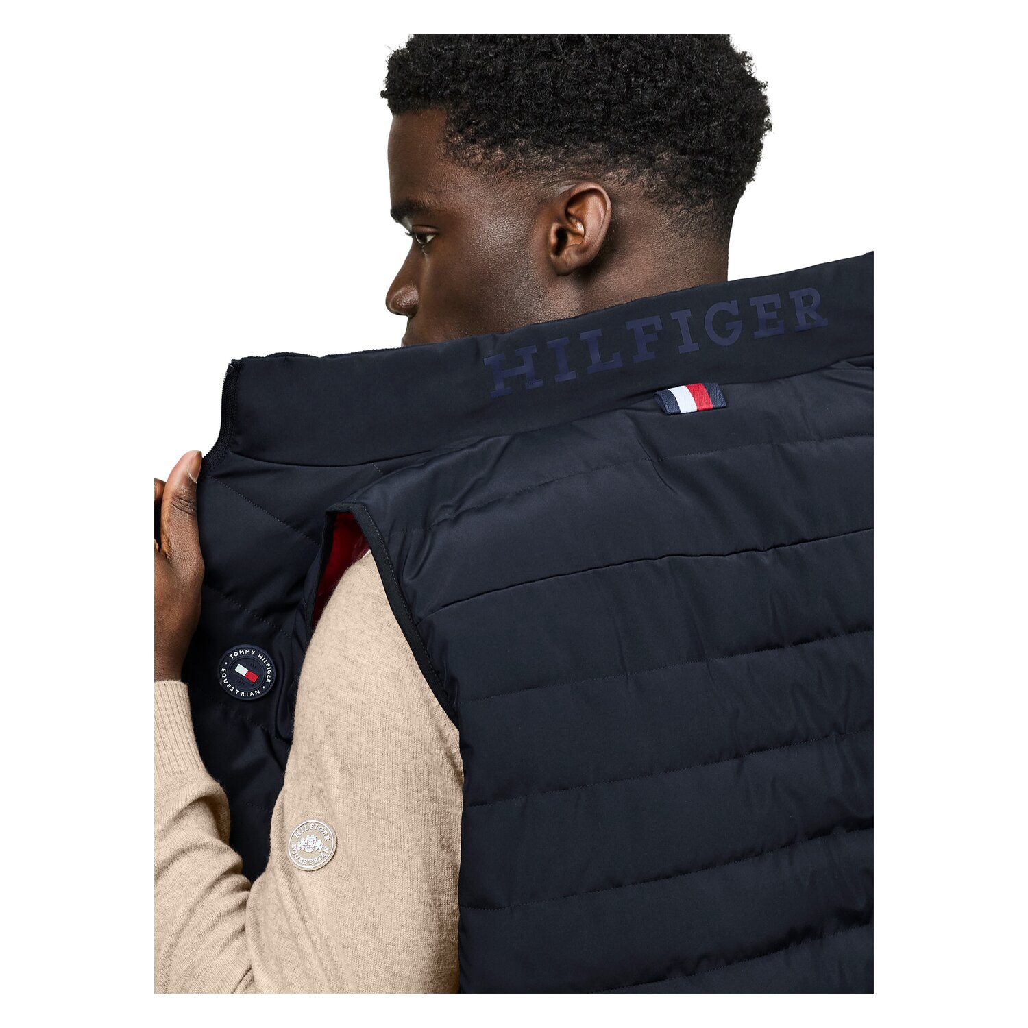 TOMMY HILFIGER EQUESTRIAN Herren-Steppweste Lewis – Ansicht 5