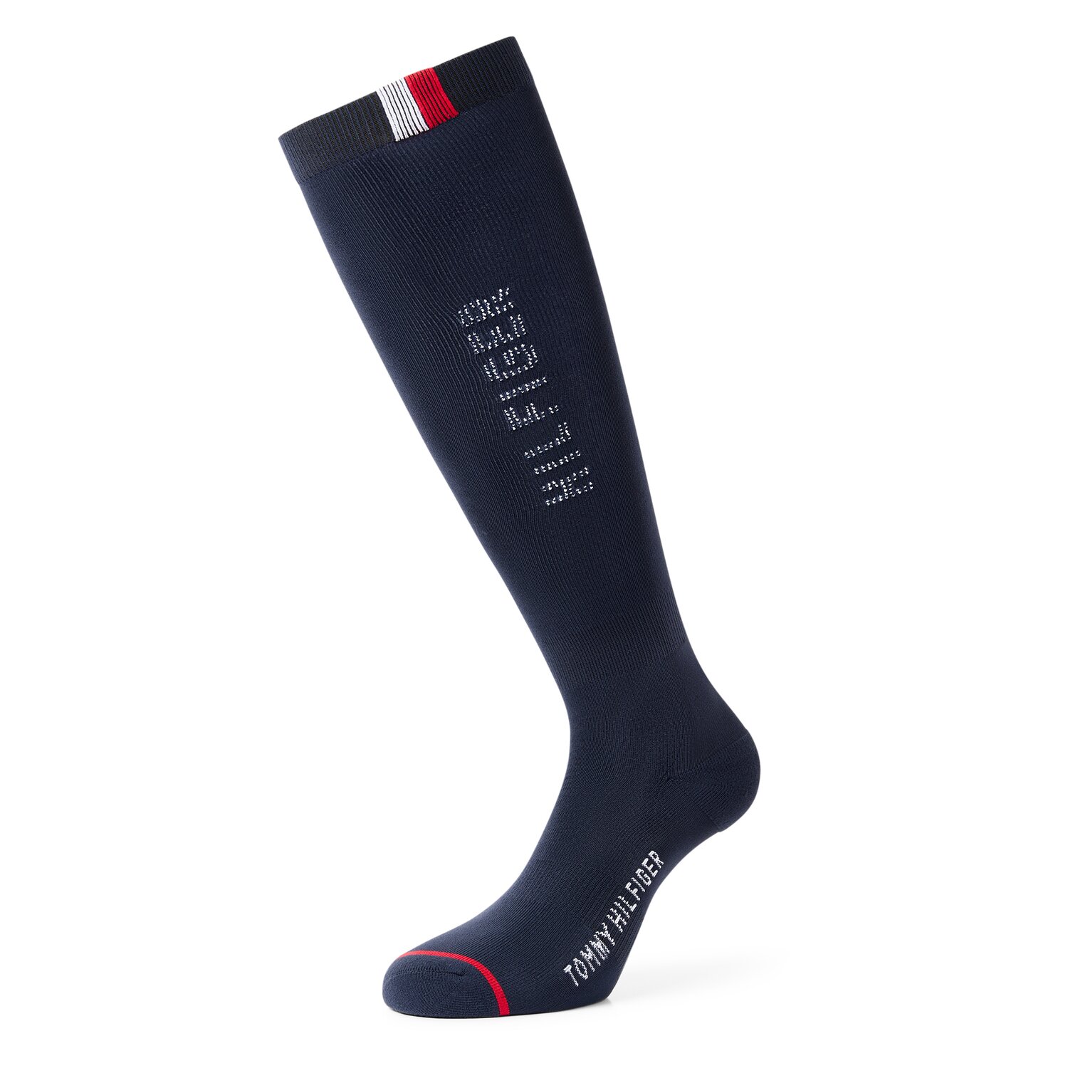 TOMMY HILFIGER EQUESTRIAN Reitsocken Erie Strass – Ansicht 1