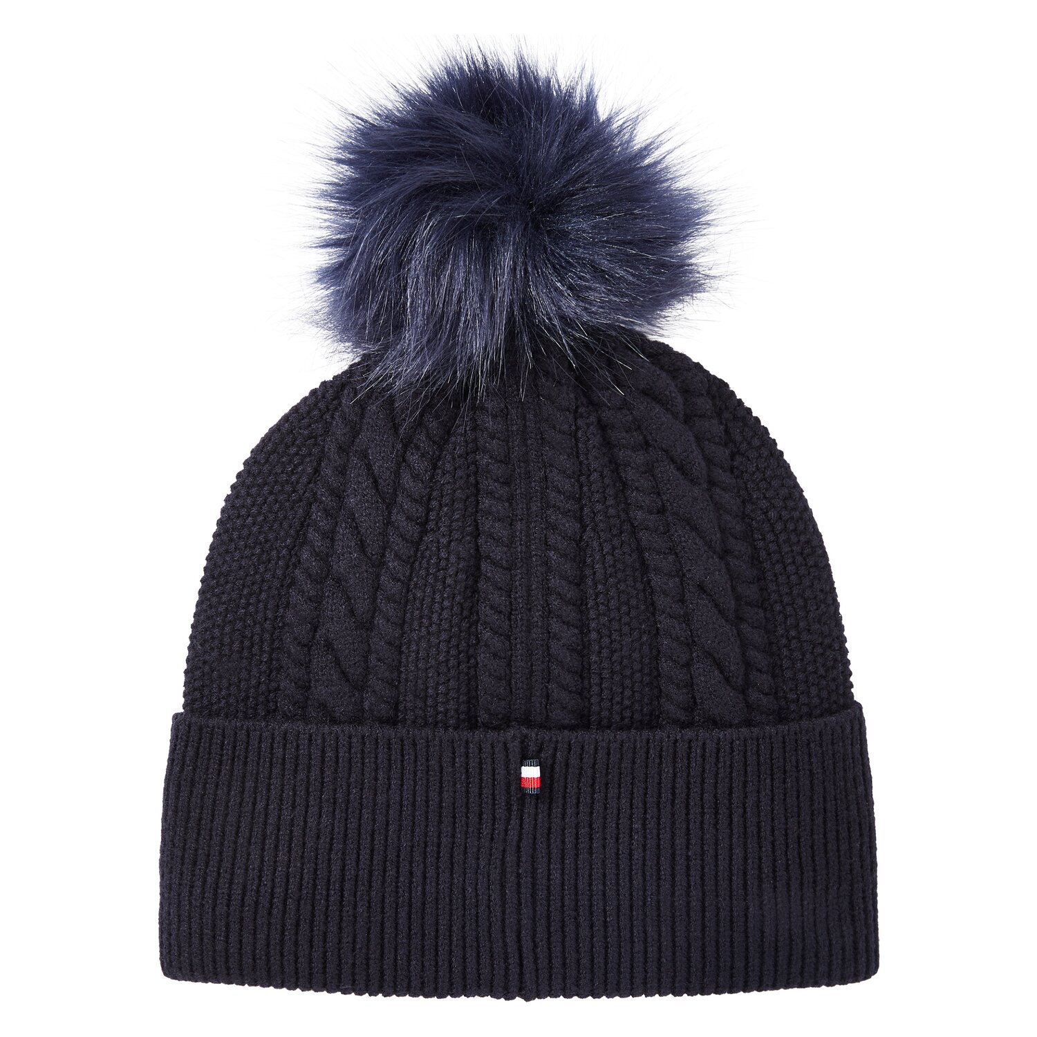 TOMMY HILFIGER EQUESTRIAN Beanie Perry Pompon – Ansicht 4