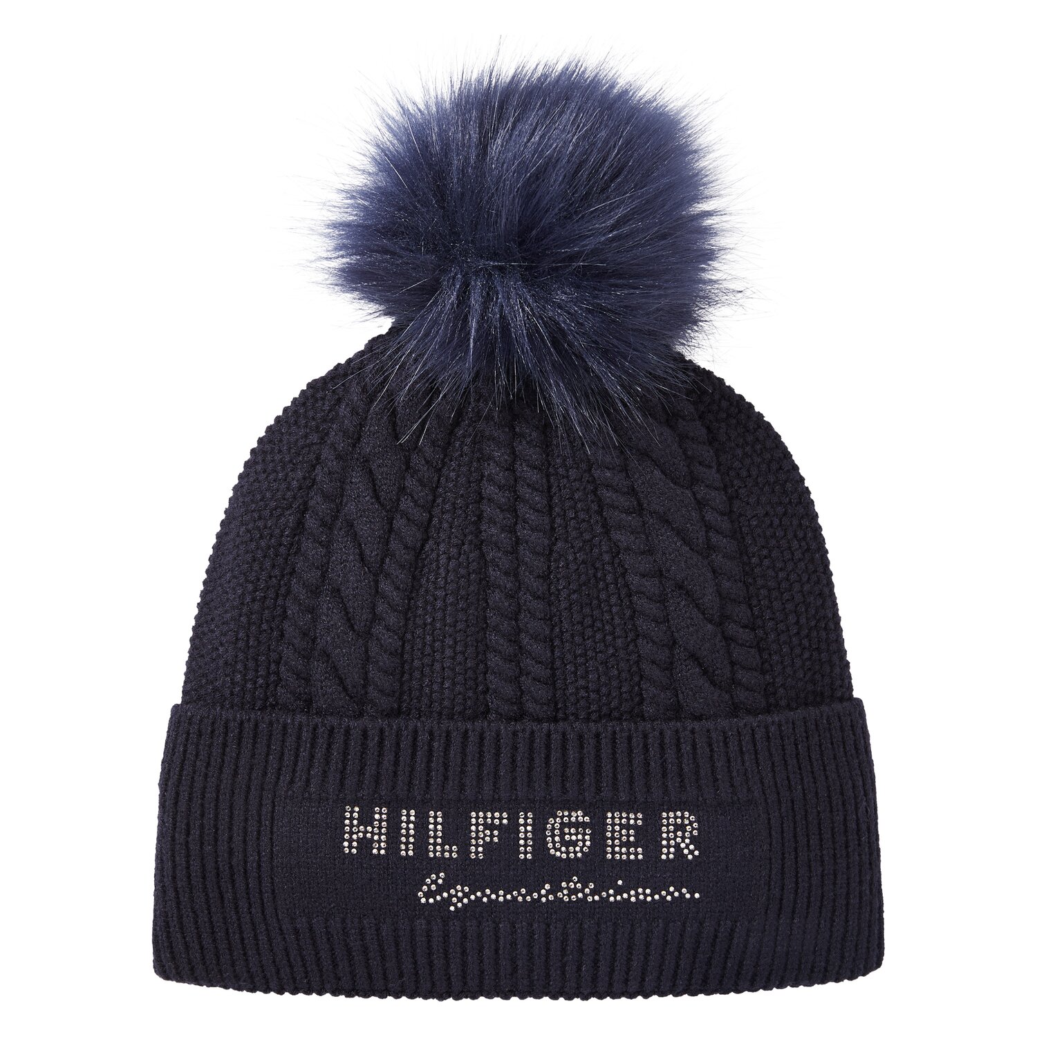 TOMMY HILFIGER EQUESTRIAN Beanie Perry Pompon – Ansicht 2