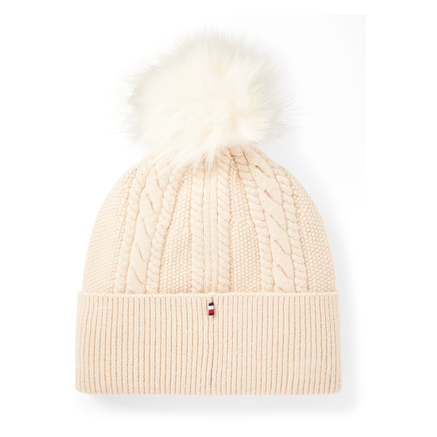 TOMMY HILFIGER EQUESTRIAN Beanie Perry Pompon – Ansicht 3