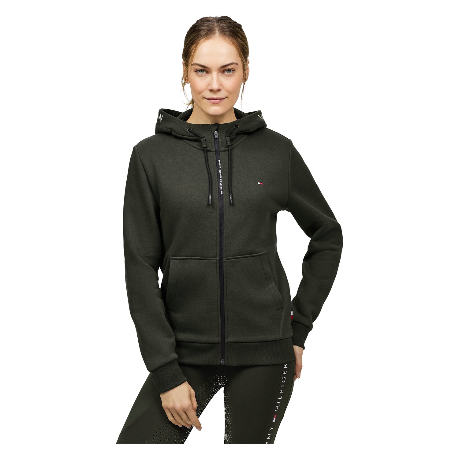 TOMMY HILFIGER EQUESTRIAN Zip-Hoodie Union, Unisex – Ansicht 3