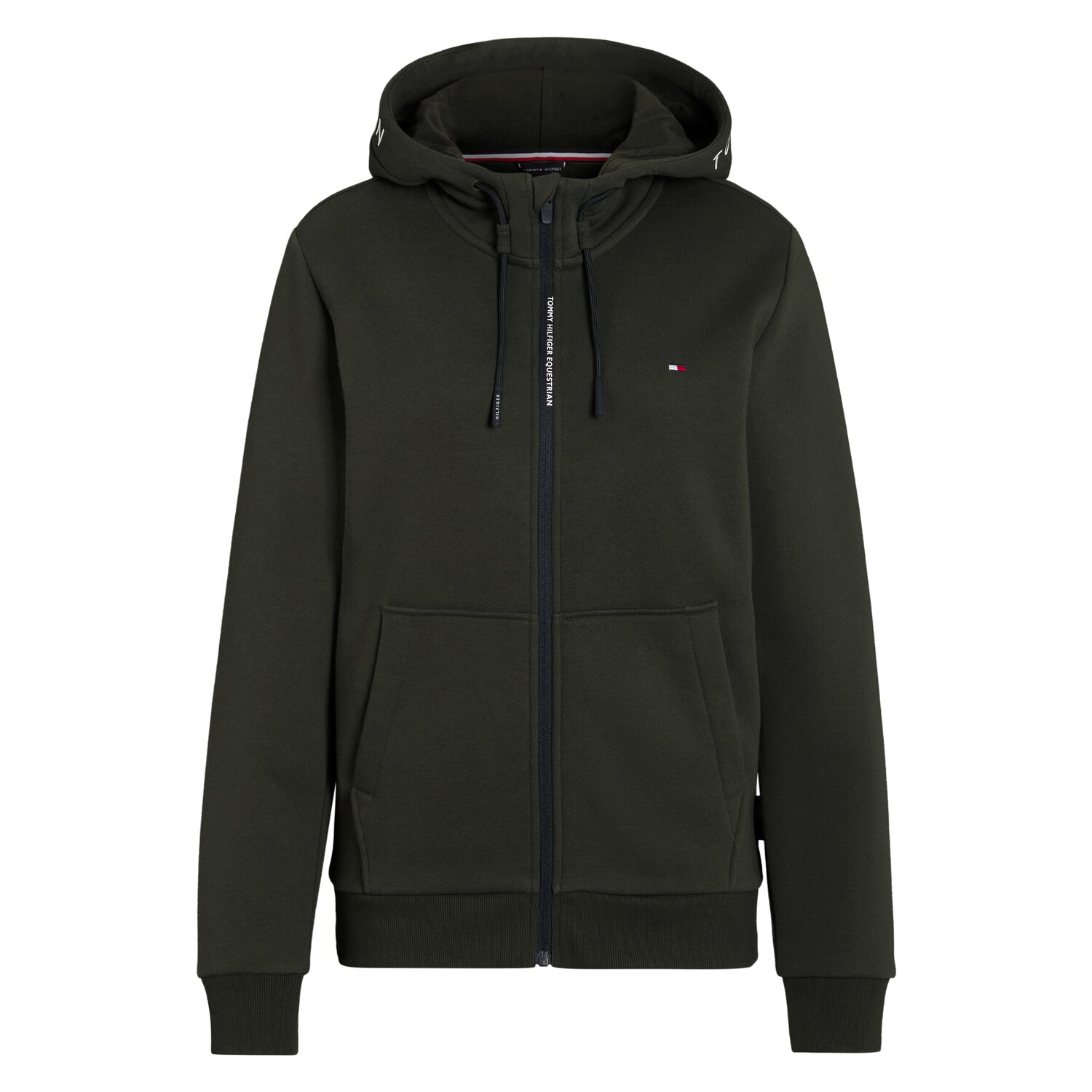 TOMMY HILFIGER EQUESTRIAN Zip-Hoodie Union, Unisex – Ansicht 1