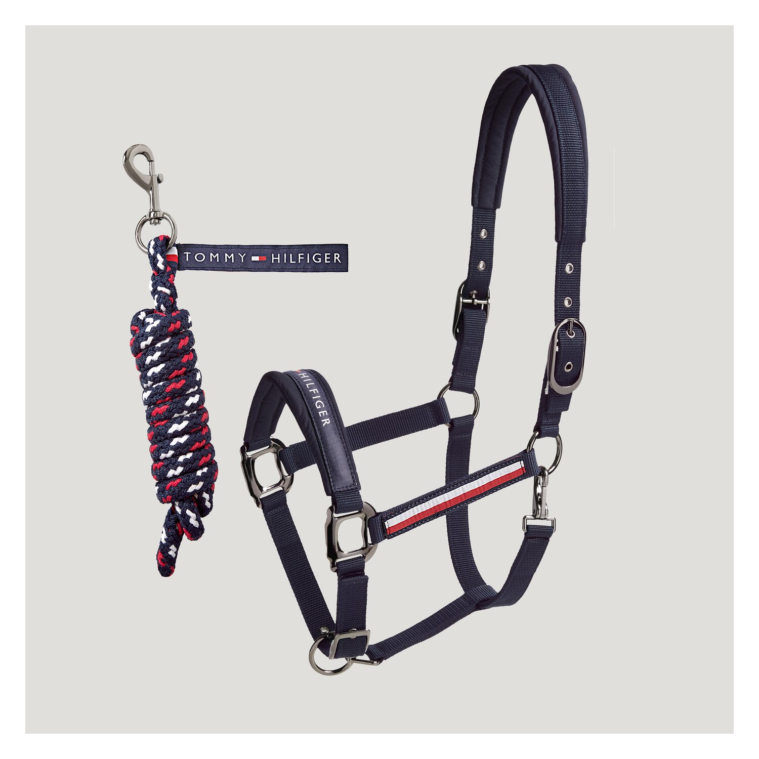 TOMMY HILFIGER EQUESTRIAN Halfter mit Führstrick Lexington – Ansicht 3