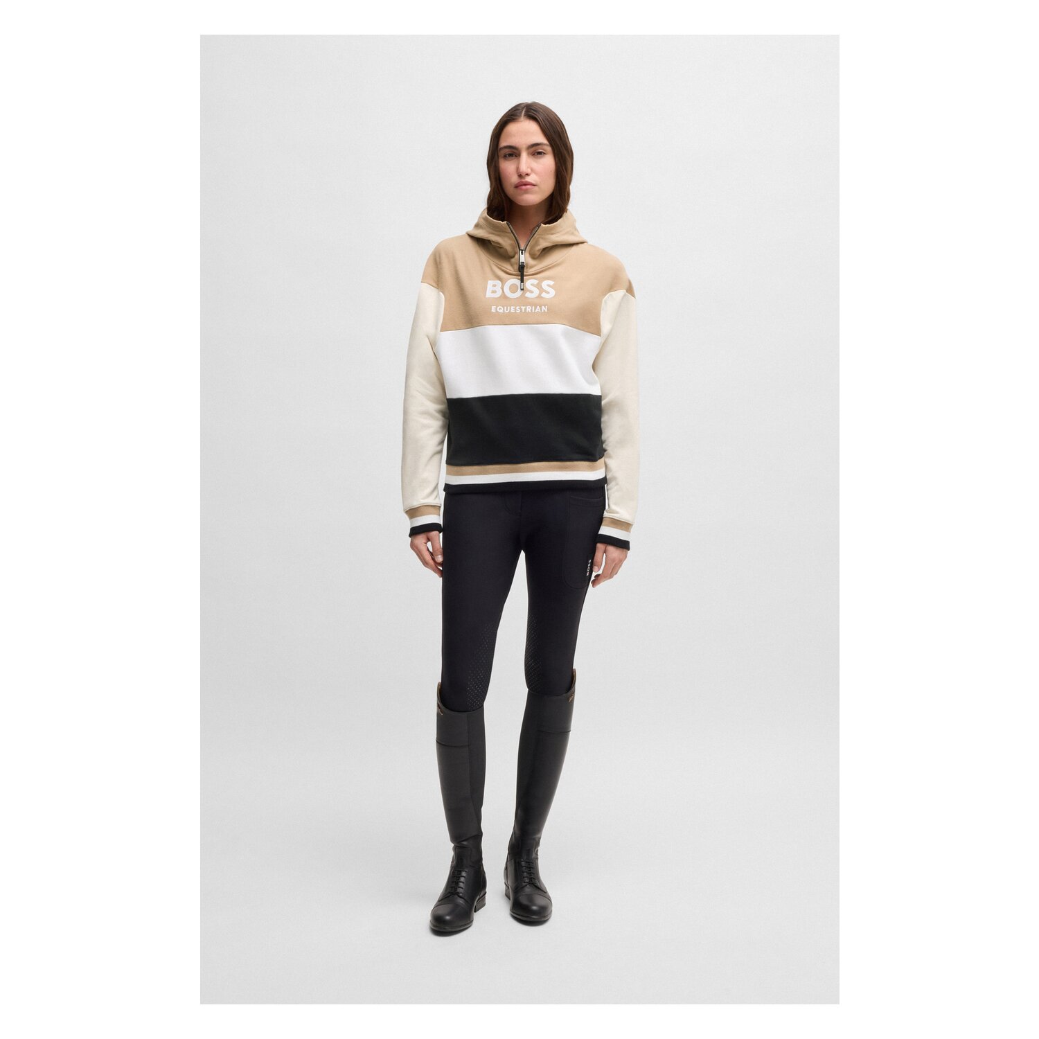BOSS EQUESTRIAN Hoodie Faye Signature &ndash; Ansicht 4