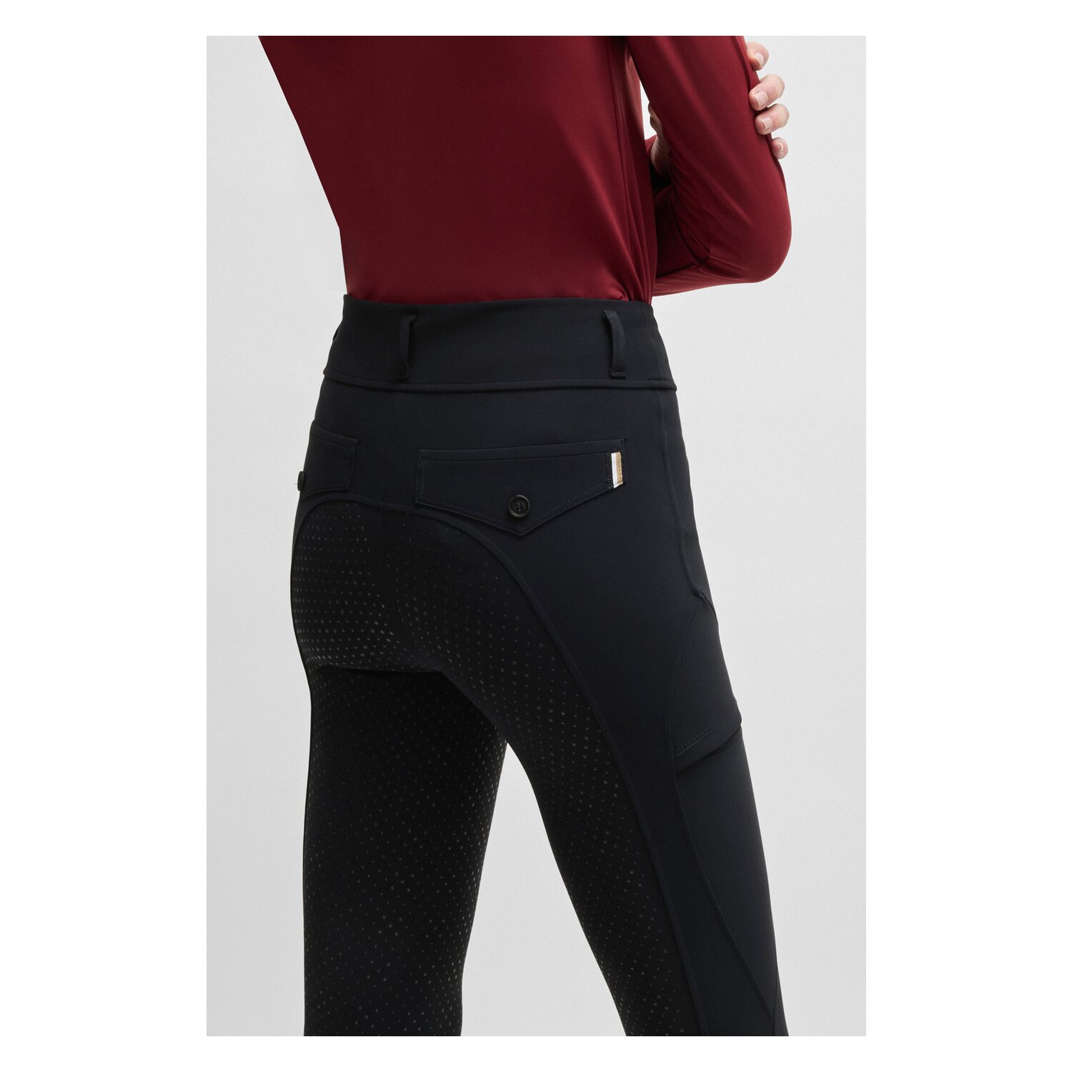BOSS EQUESTRIAN Vollbesatz-Reithose Hybrid High Waist – Ansicht 5