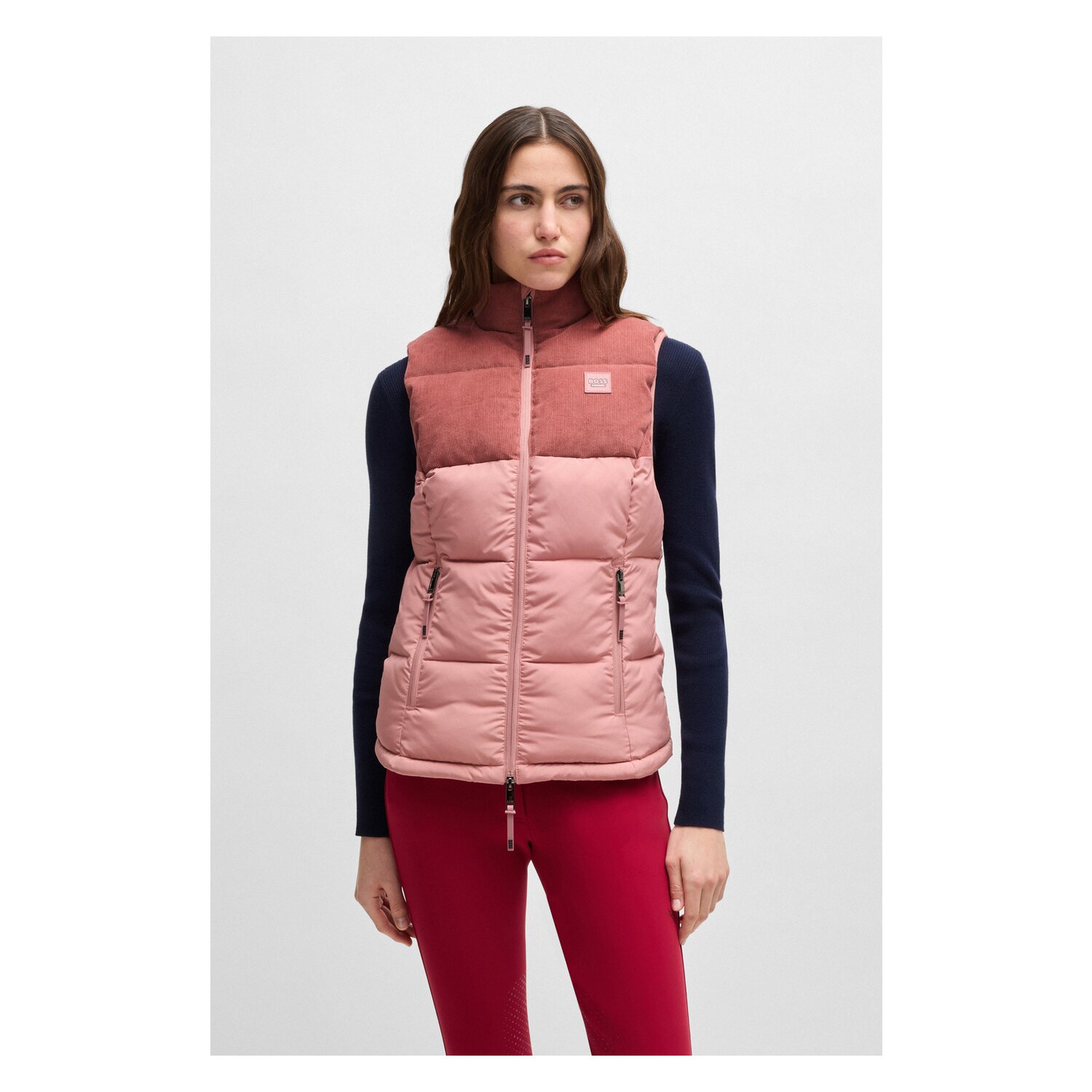 BOSS EQUESTRIAN Pufferweste Viola Cord – Ansicht 2