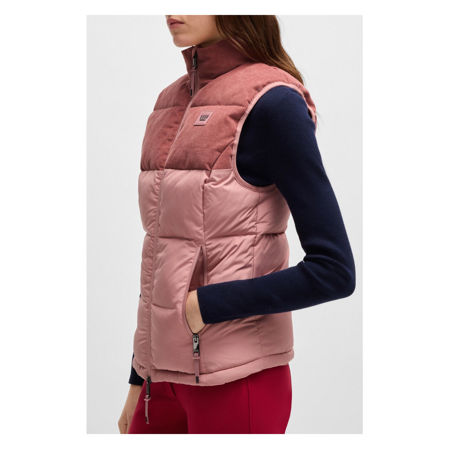 BOSS EQUESTRIAN Pufferweste Viola Cord – Ansicht 4