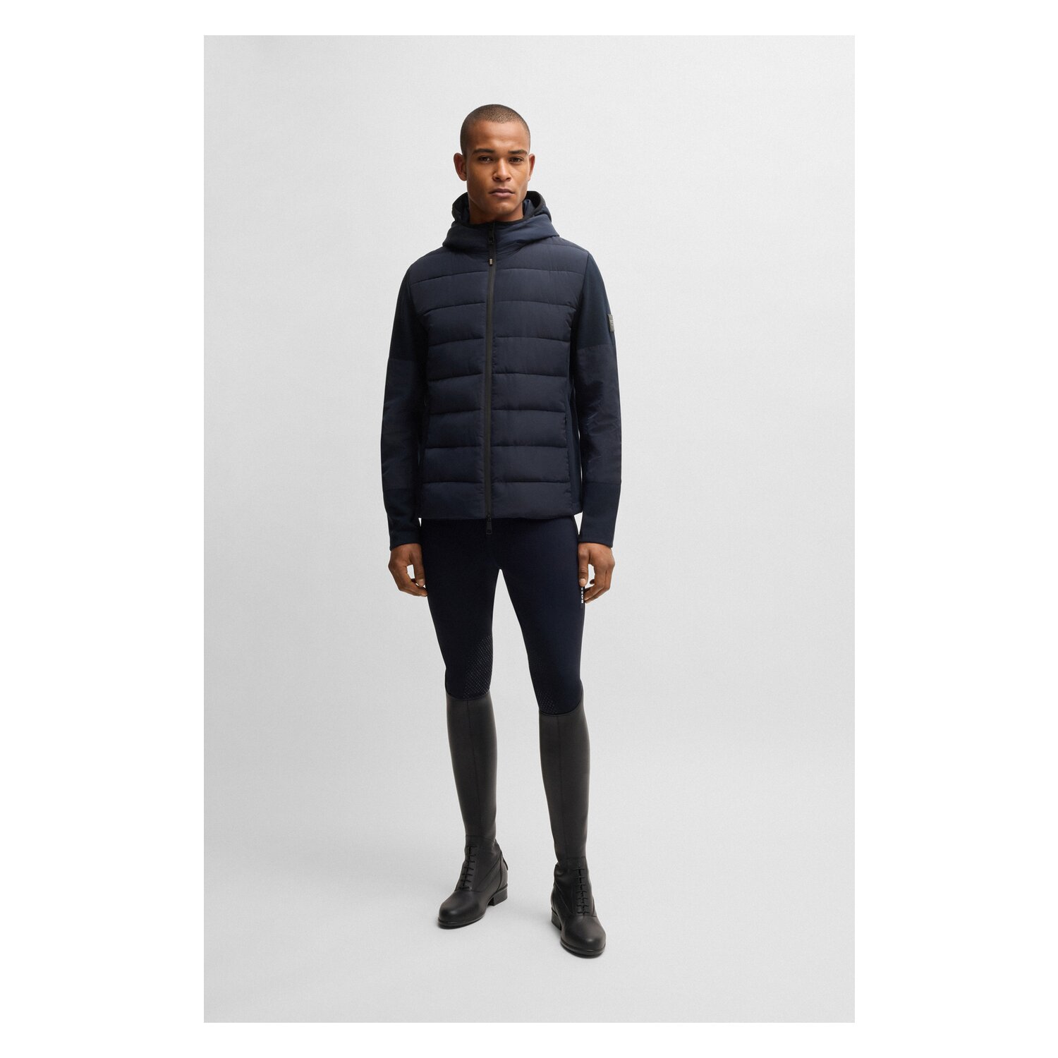 BOSS EQUESTRIAN Puffer-Hybridjacke Jeff – Ansicht 2