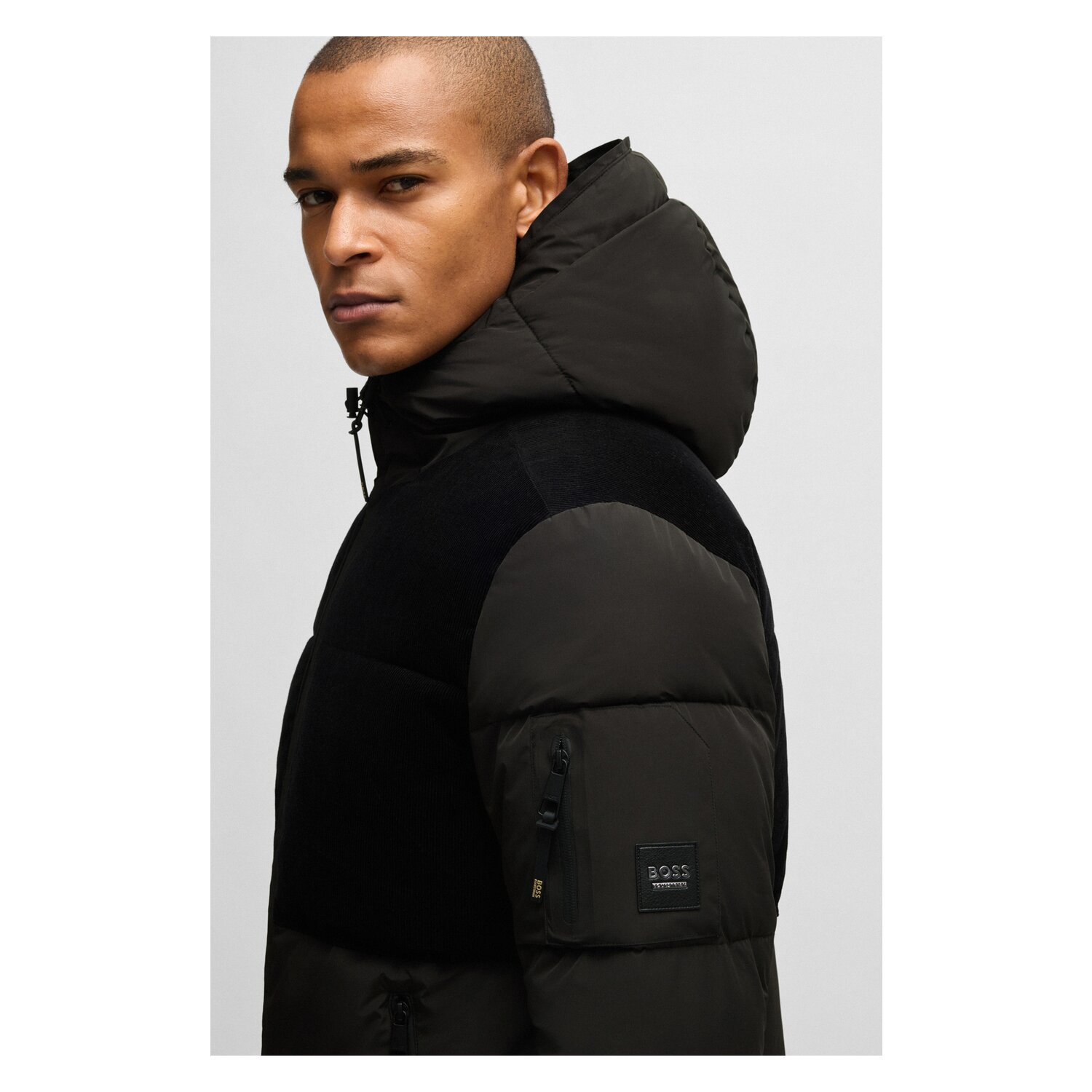 BOSS EQUESTRIAN Cord Pufferjacke Tomas – Ansicht 5
