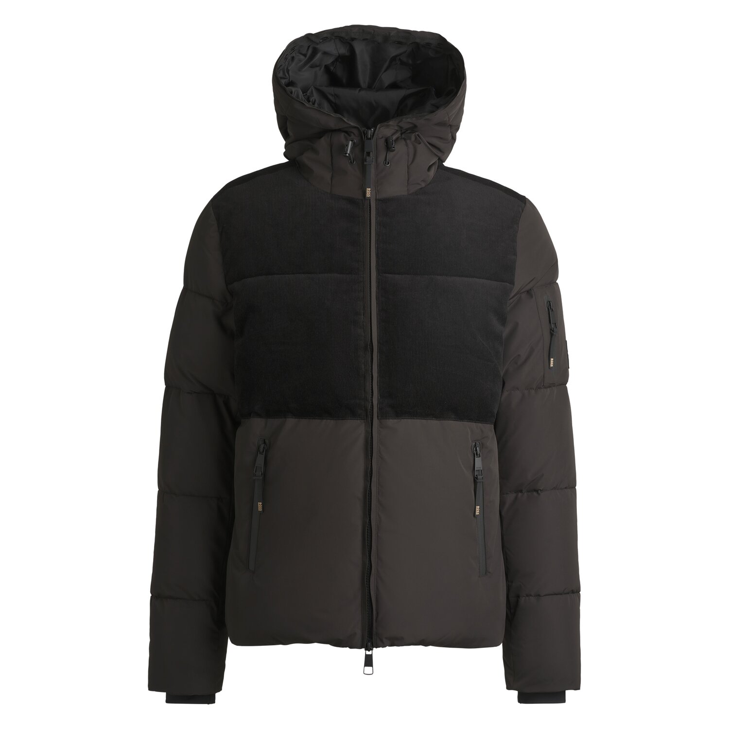 BOSS EQUESTRIAN Cord Pufferjacke Tomas – Ansicht 1