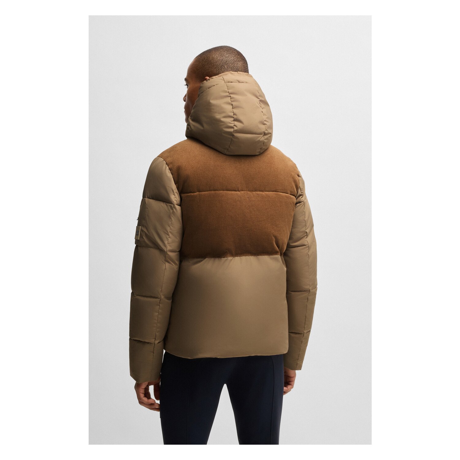 BOSS EQUESTRIAN Cord Pufferjacke Tomas – Ansicht 3
