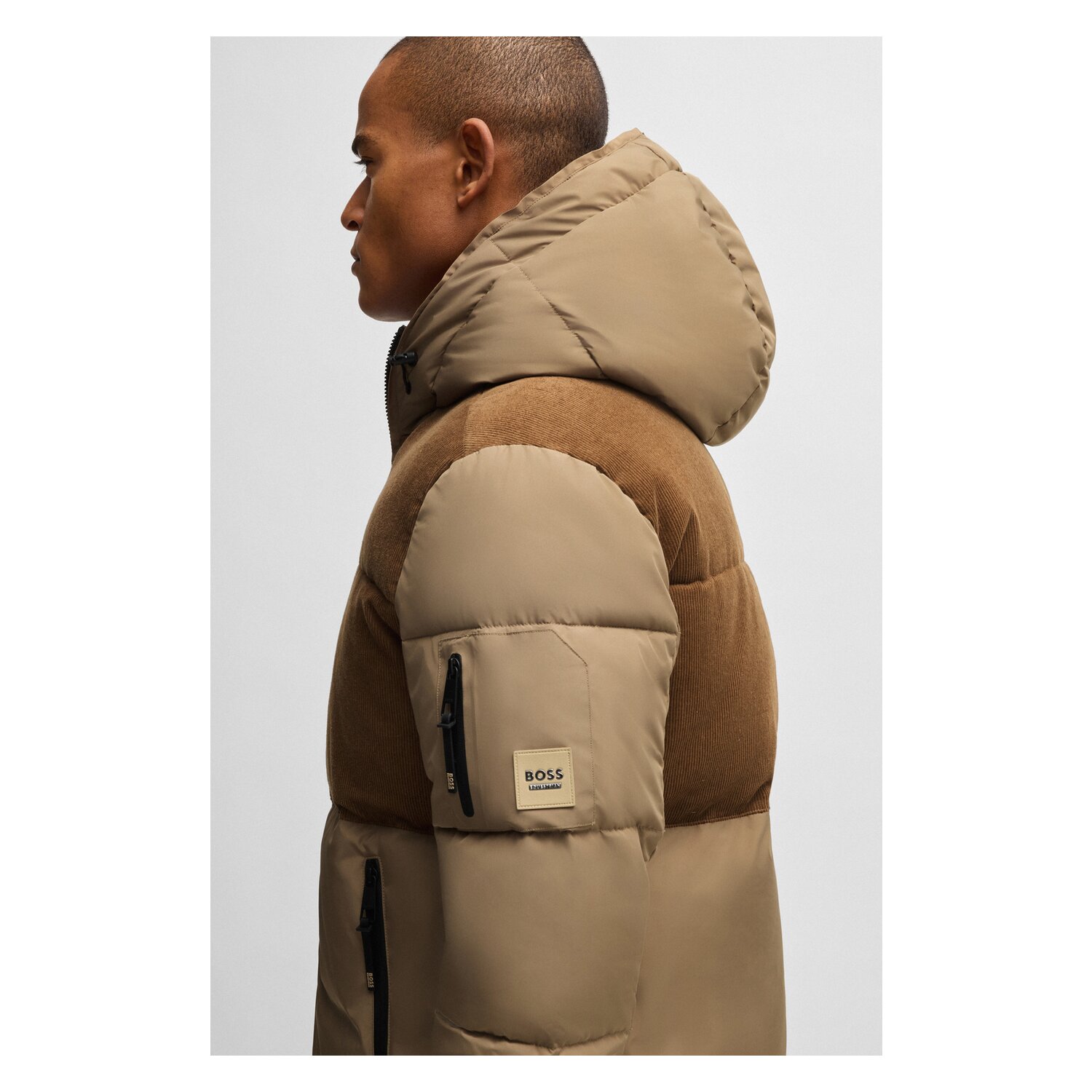 BOSS EQUESTRIAN Cord Pufferjacke Tomas – Ansicht 5