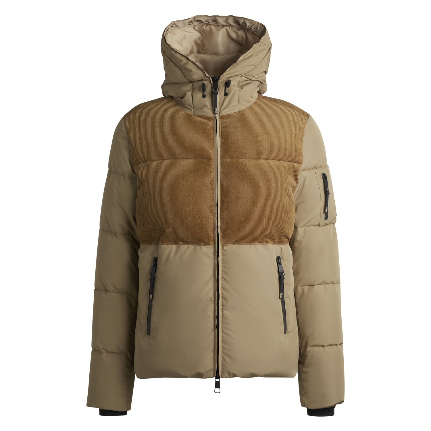 BOSS EQUESTRIAN Cord Pufferjacke Tomas – Ansicht 1