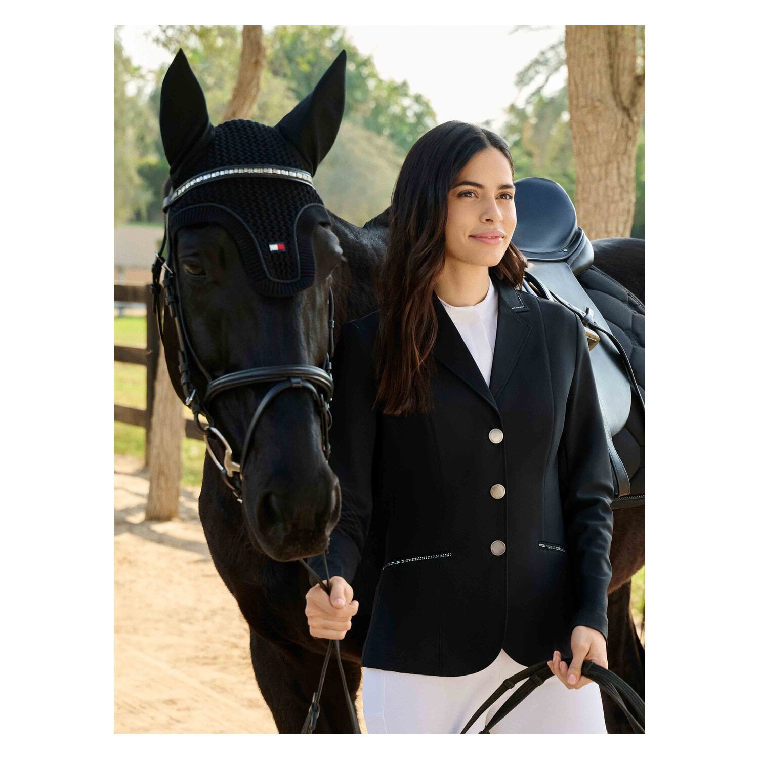 TOMMY HILFIGER EQUESTRIAN Turniersakko Costa mit Strass &ndash; Ansicht 8