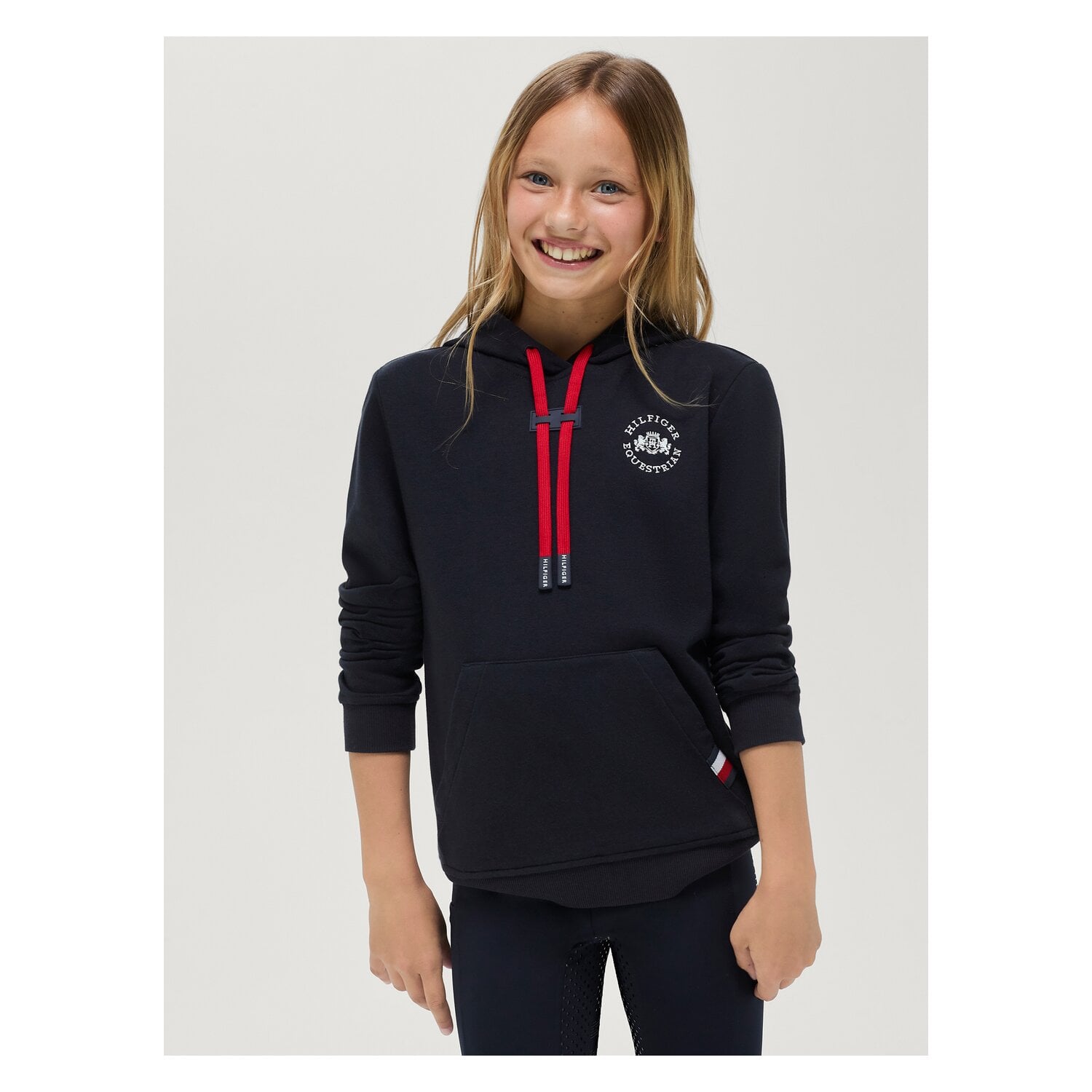 TOMMY HILFIGER EQUESTRIAN Hoodie Laguna Logo, Junge Reiter &ndash; Ansicht 2
