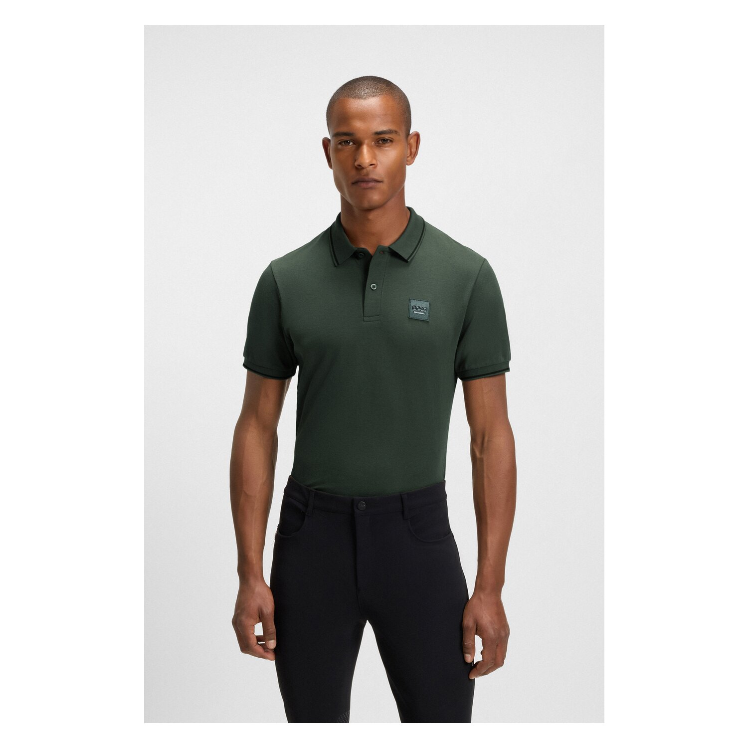 BOSS EQUESTRIAN Poloshirt mit Patch Paul &ndash; Ansicht 2