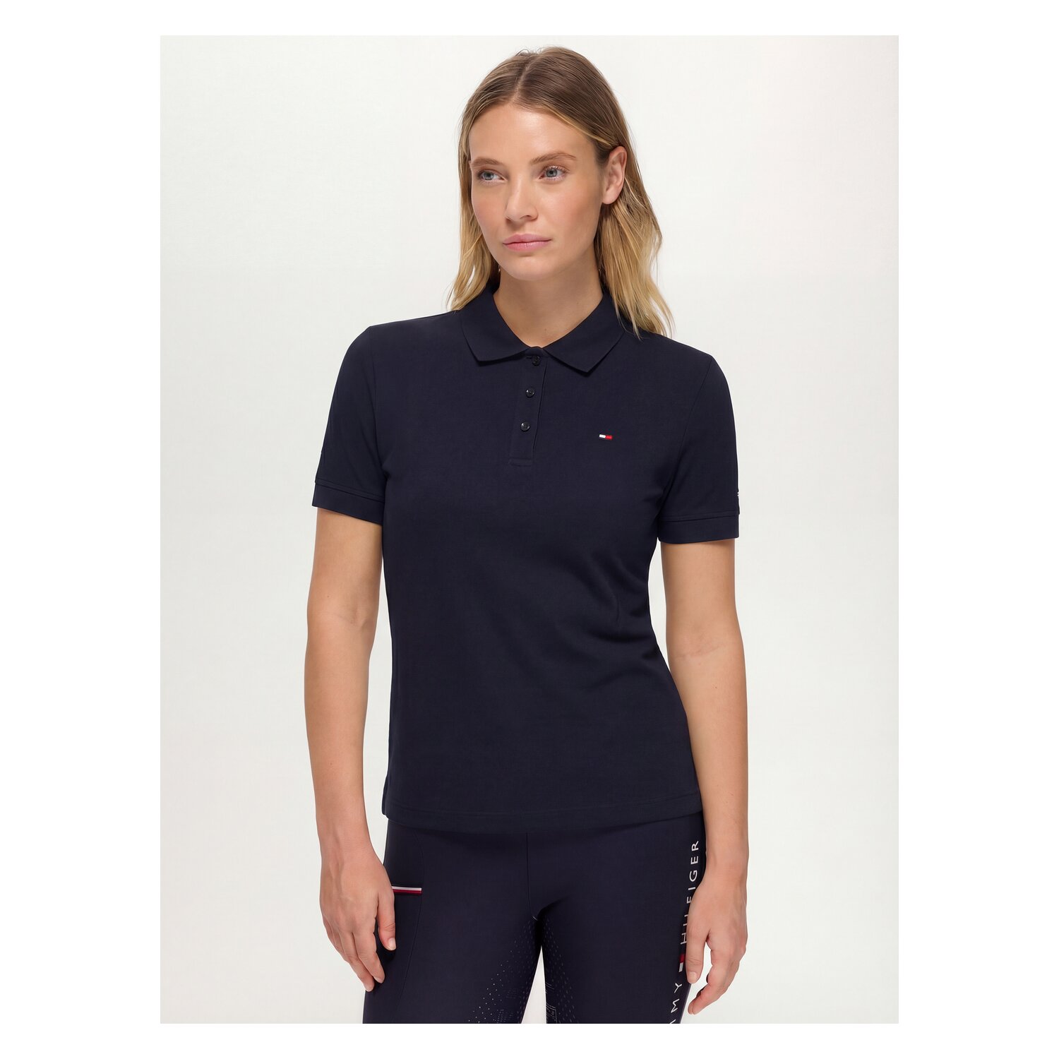 TOMMY HILFIGER EQUESTRIAN Damen Poloshirt Jubiläums-Kollektion &ndash; Ansicht 3
