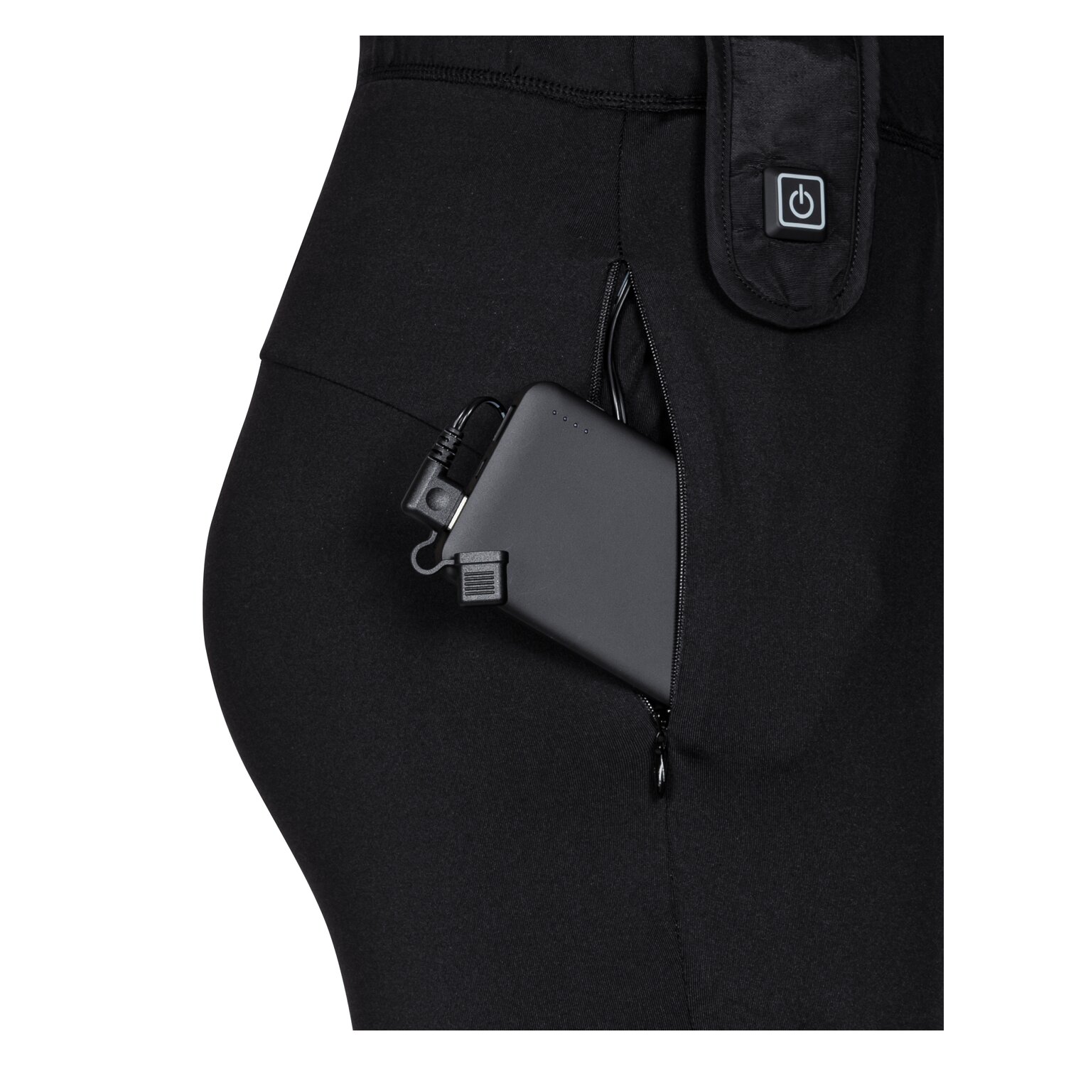 Deerhunter Heizunterhose Unisex mit Powerbank – Ansicht 8