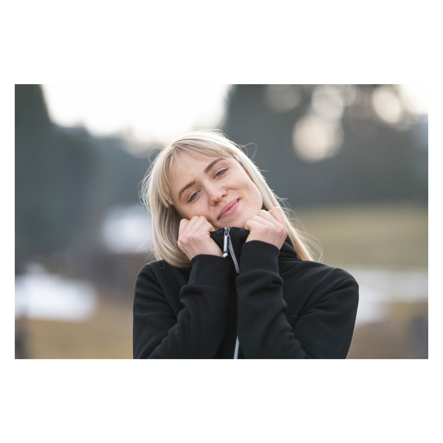 black forest Sweatjacke mit hohem Kragen – Ansicht 5