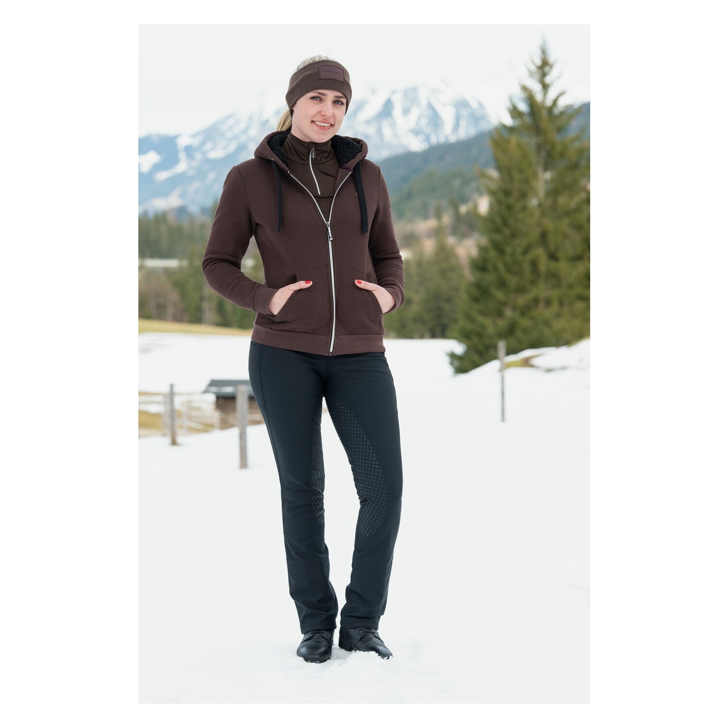 black forest Sherpakapuzen-Sweatjacke – Ansicht 3