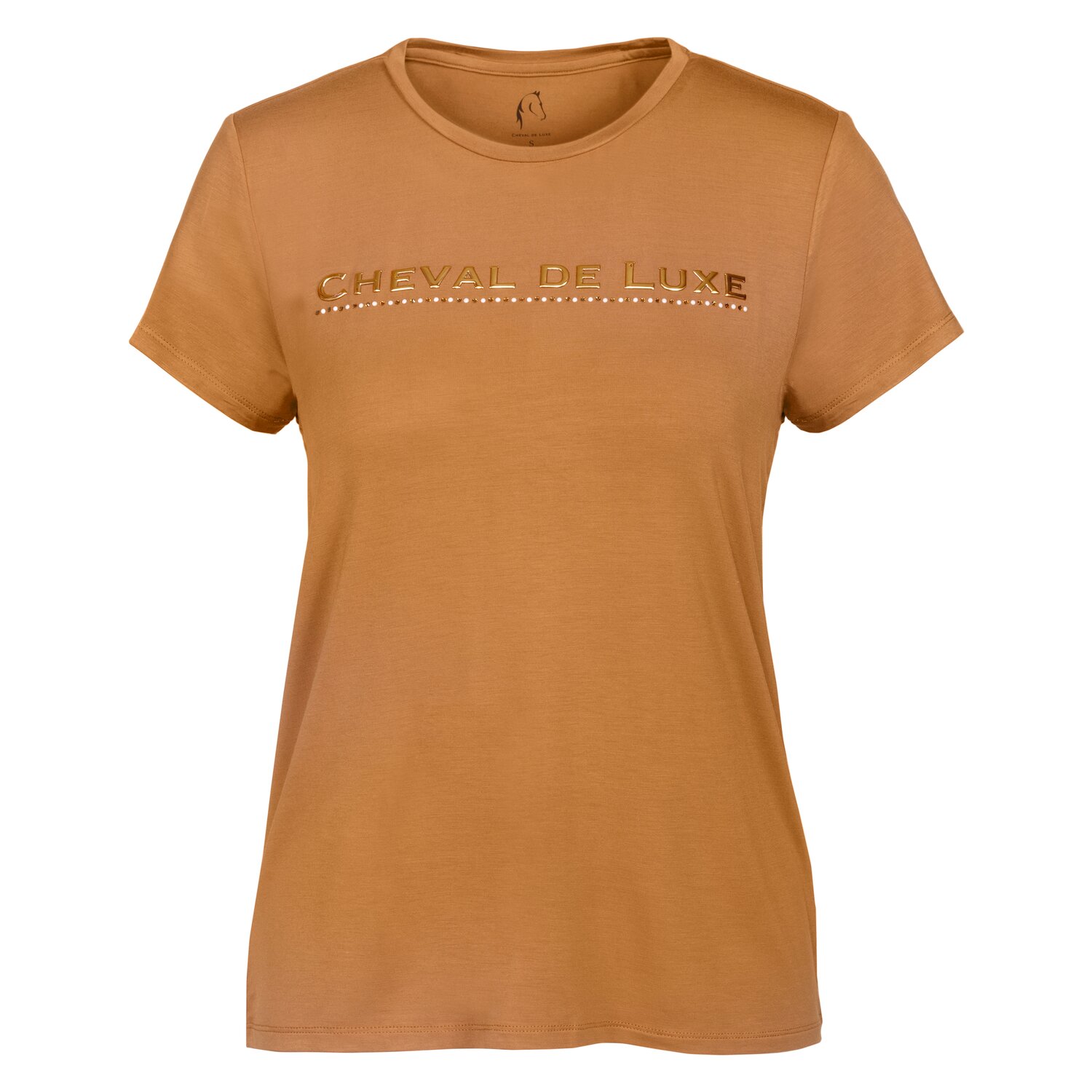 Cheval de Luxe T-Shirt mit Logoprint – Ansicht 1
