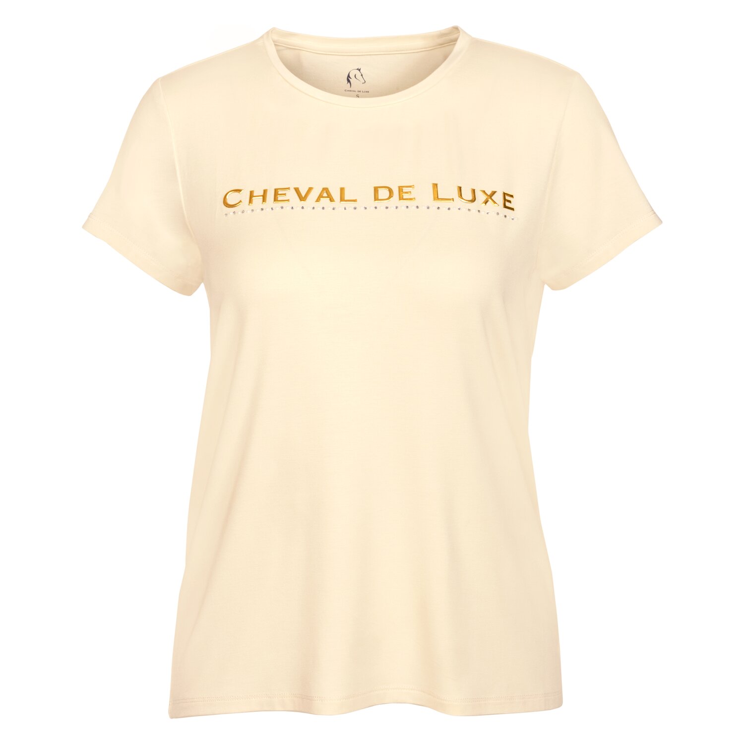 Cheval de Luxe T-Shirt mit Logoprint – Ansicht 1