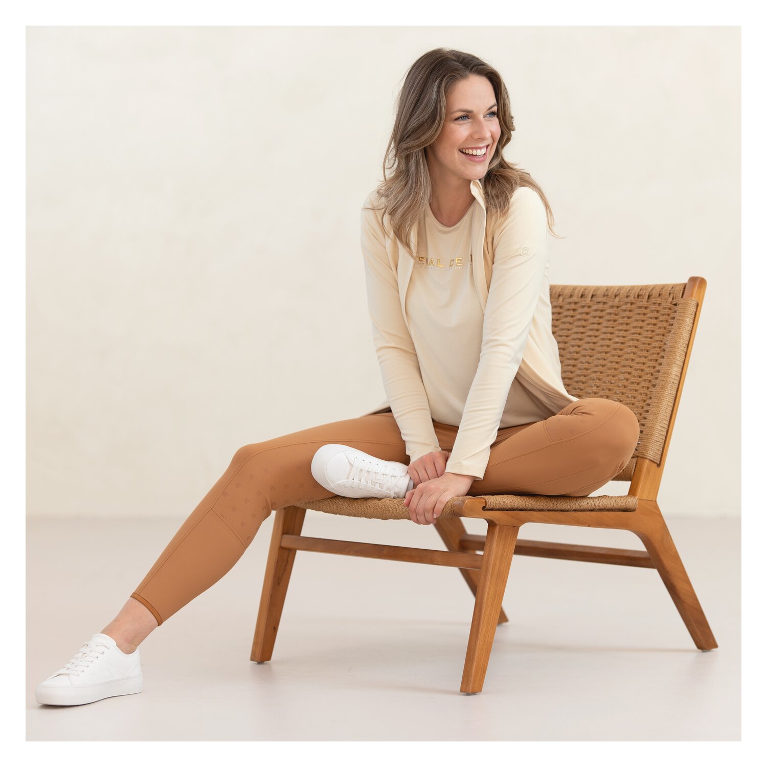 Cheval de Luxe T-Shirt mit Logoprint – Ansicht 3