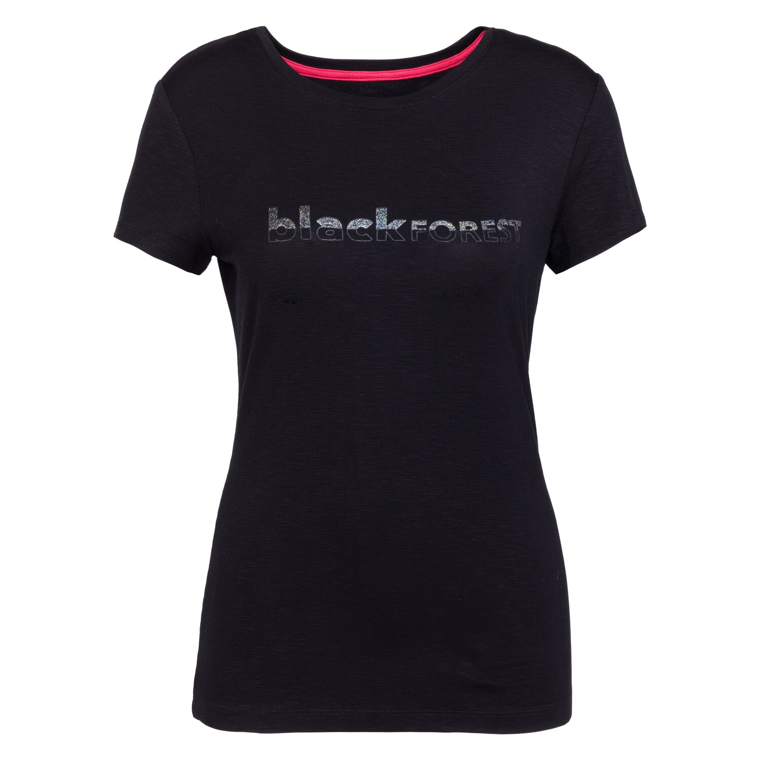 black forest T-Shirt mit Glitzerprint – Ansicht 1