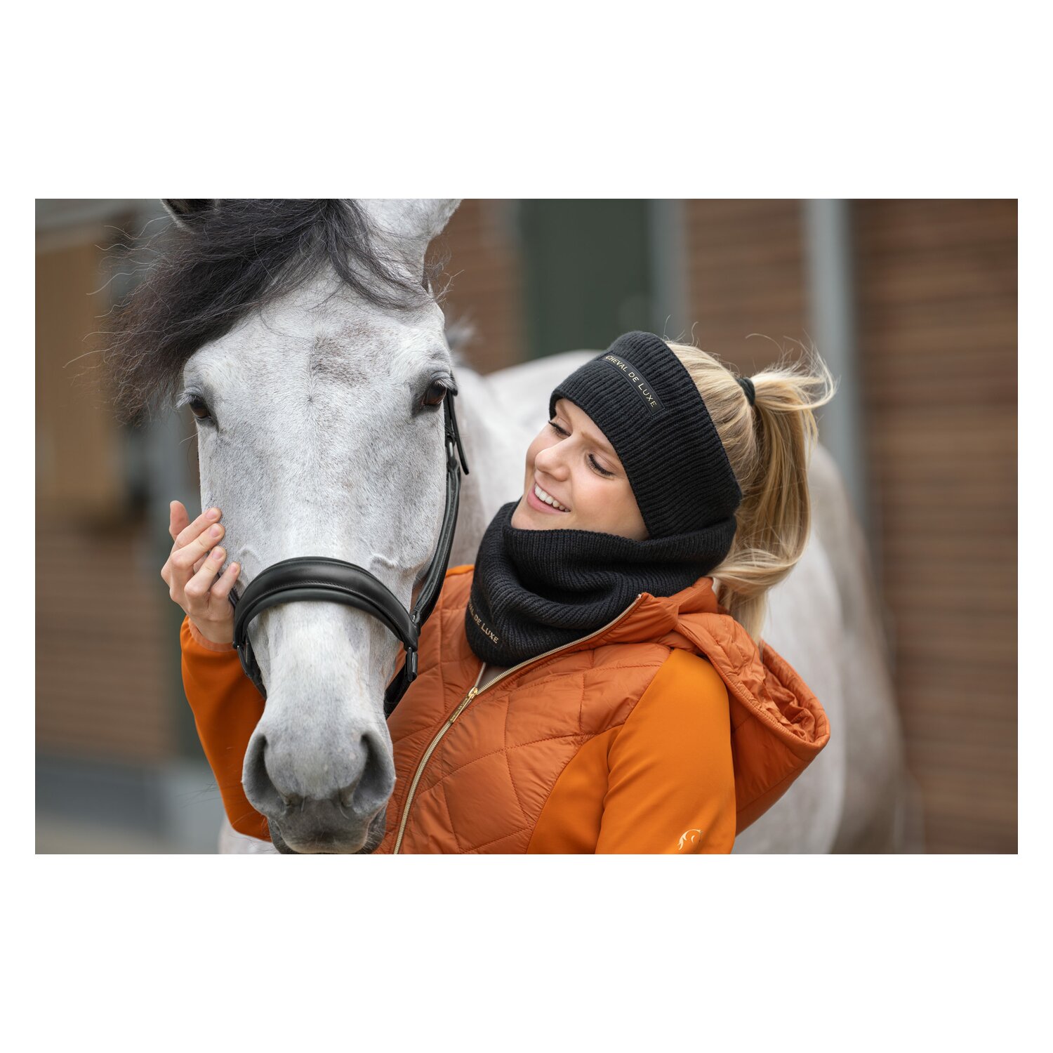 Cheval de Luxe Materialmix-Jacke Chartres – Ansicht 6