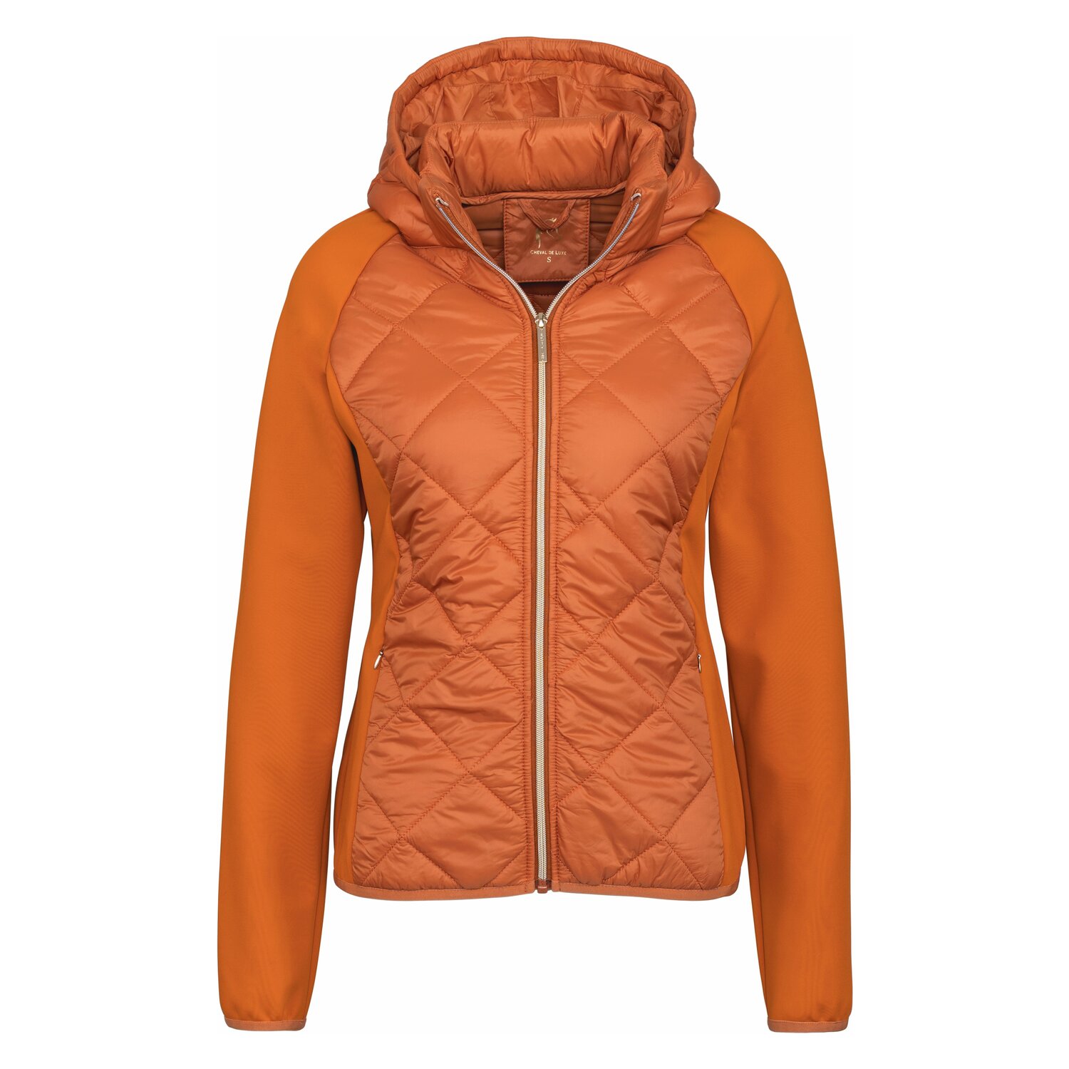 Cheval de Luxe Materialmix-Jacke Chartres – Ansicht 1