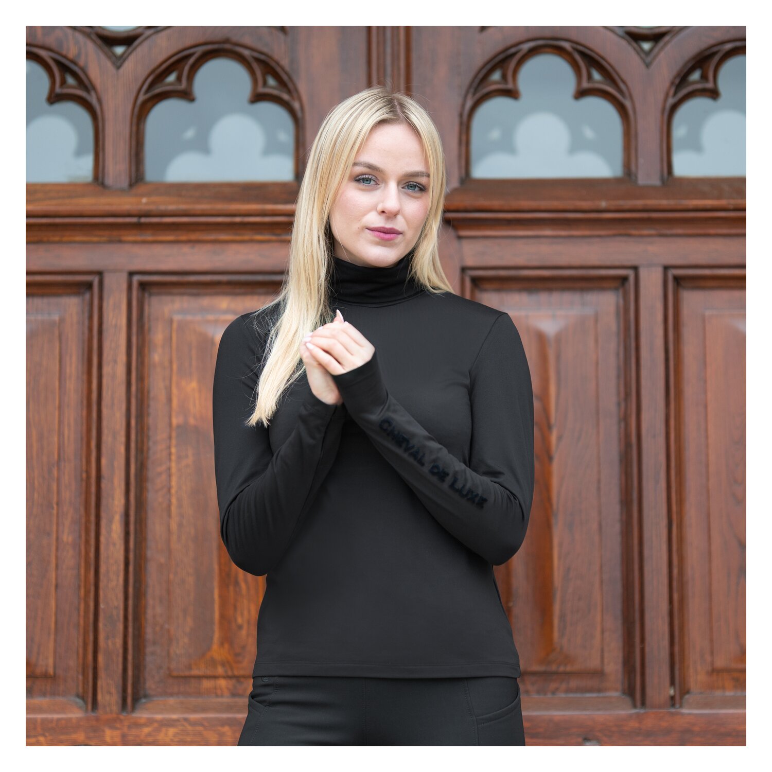 Cheval de Luxe Funktions-Rollkragenshirt – Ansicht 3