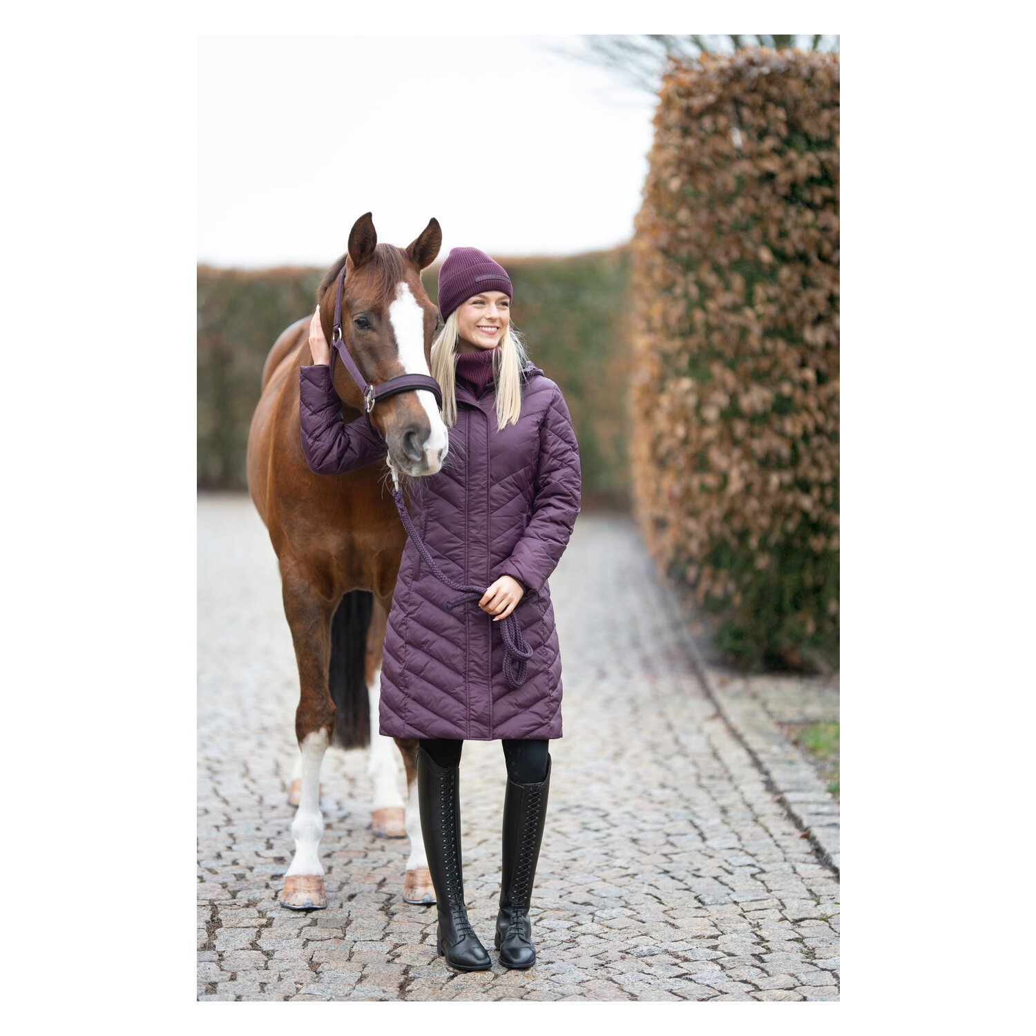 Cheval de Luxe Steppmantel – Ansicht 7