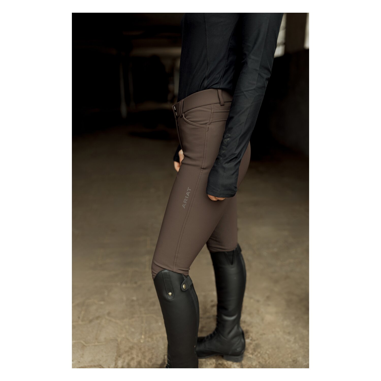 ARIAT Winter-Reithose Tri Factor Vivacity Half Grip – Ansicht 6