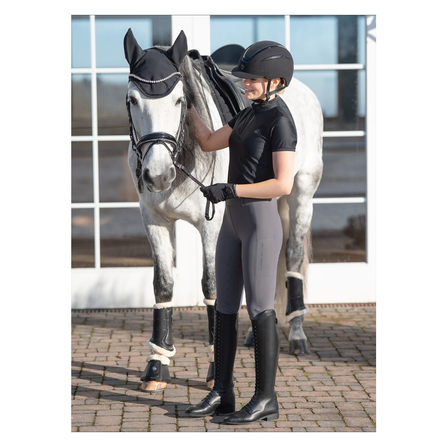 Cheval de Luxe Funktionsshirt Mesh &ndash; Ansicht 3
